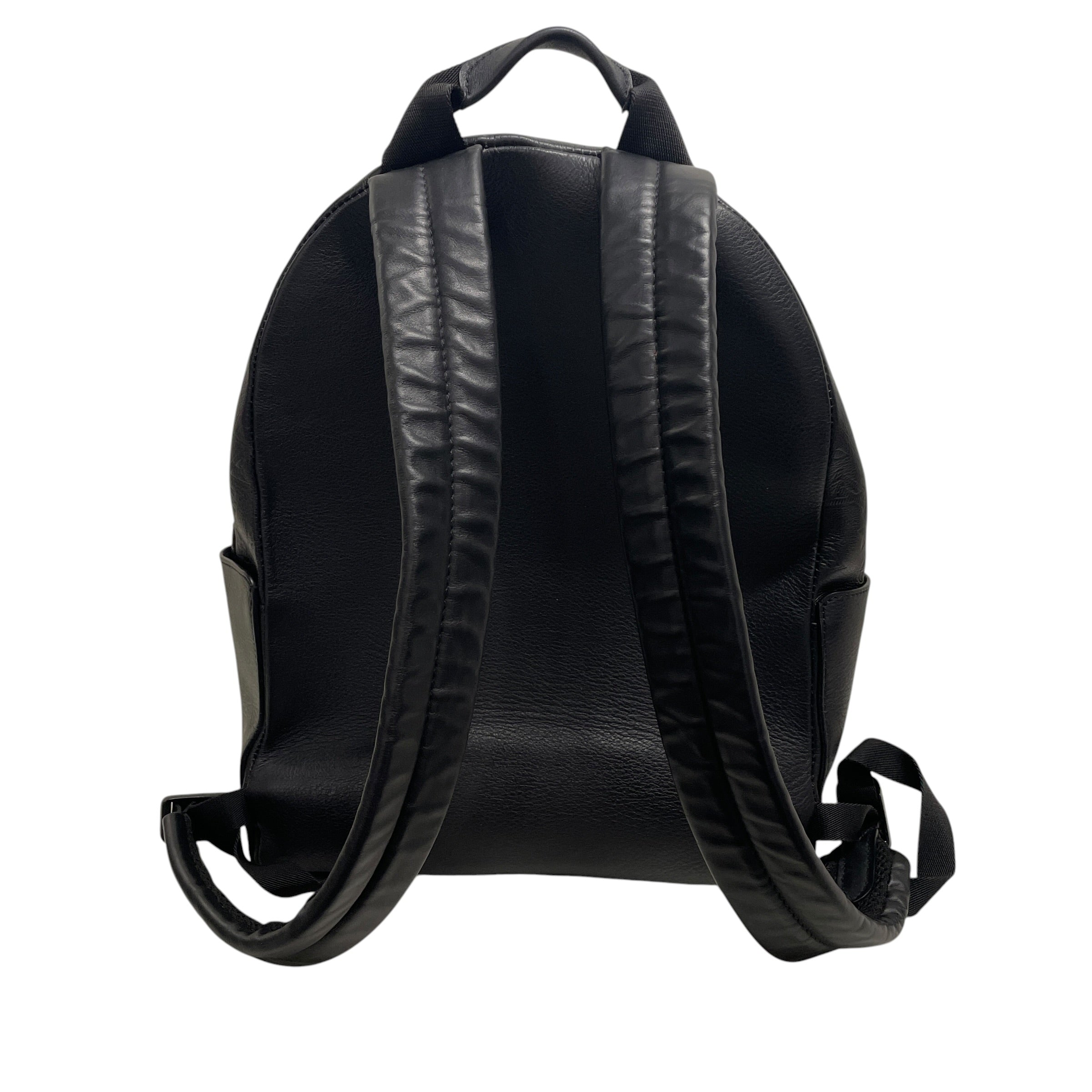 LOUIS VUITTON/Backpack/Leather/BLK/lv logo zip discovery backpack view 2