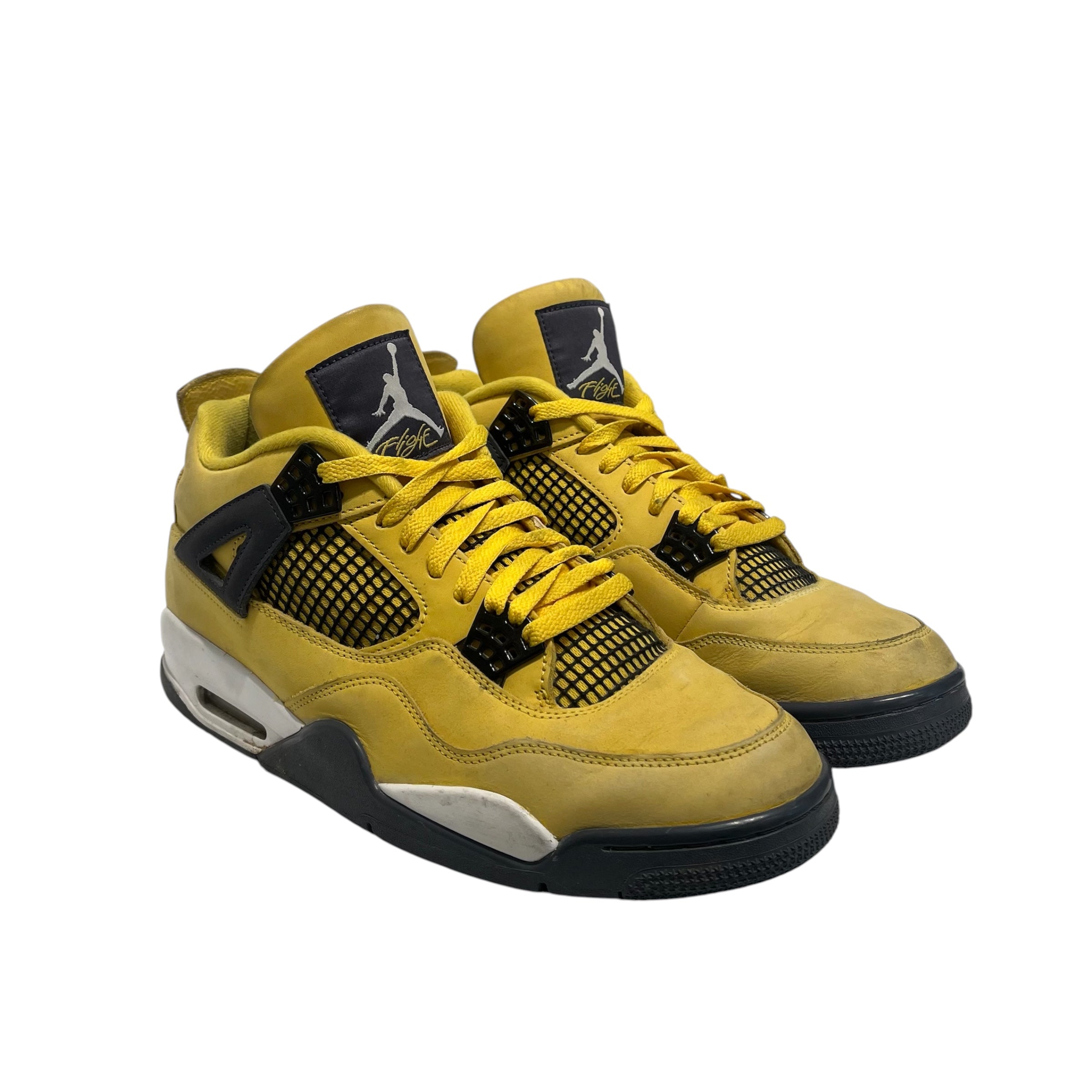 NIKE/AIR JORDAN 4 RETRO/Hi-Sneakers/US 11.5/YEL/U-Tip/CT8527-700 view 1