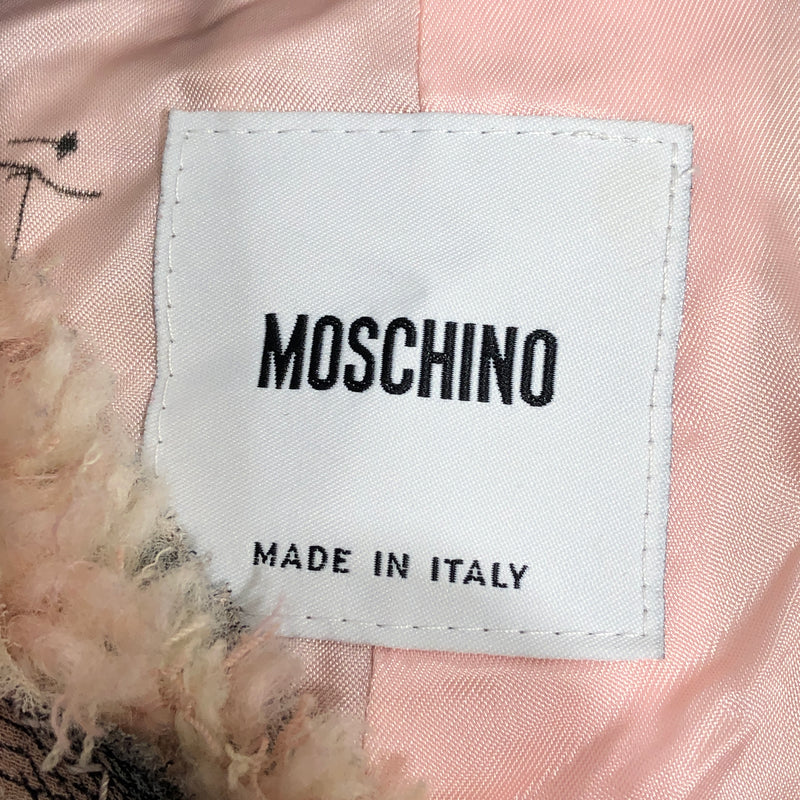 MOSCHINO/Coat/PNK/PINK COAT