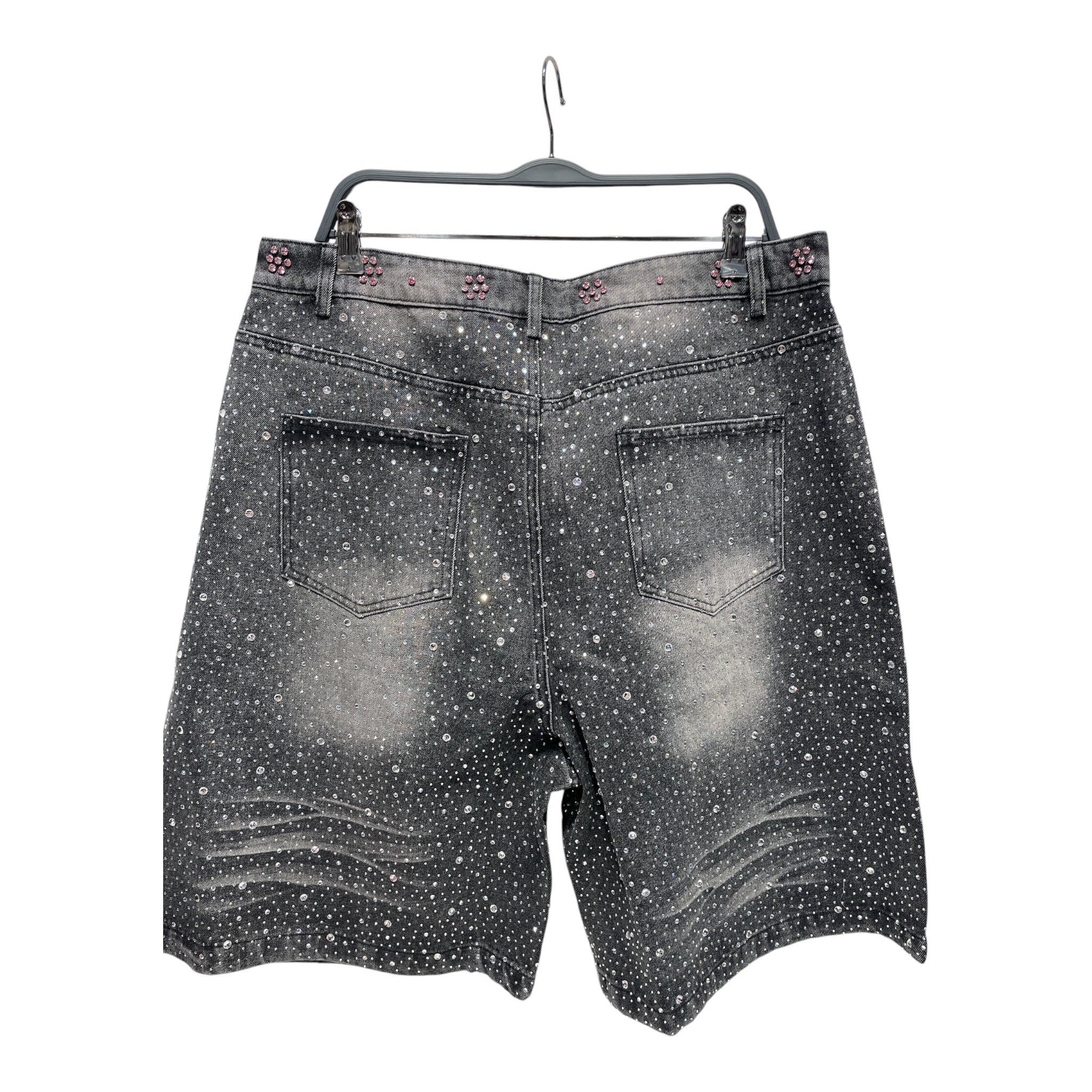 Vale/Pants/34/Denim/BLK/RHINESTONE CRYSTAL view 2