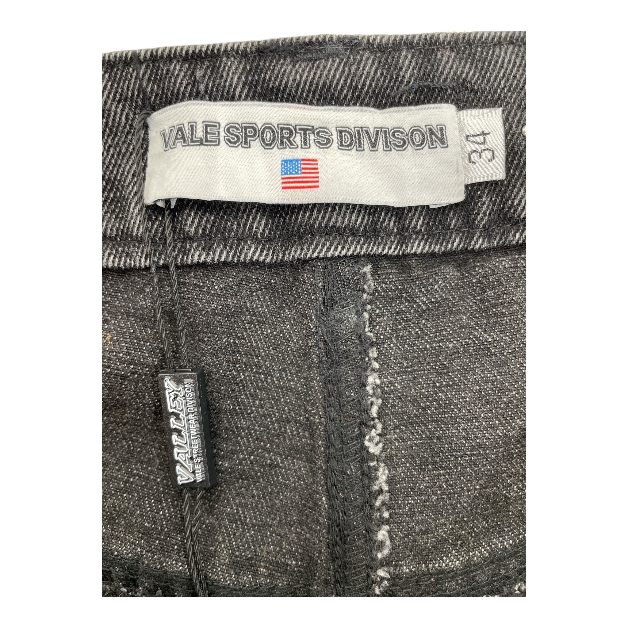 Vale/Pants/34/Denim/BLK/RHINESTONE CRYSTAL view 3