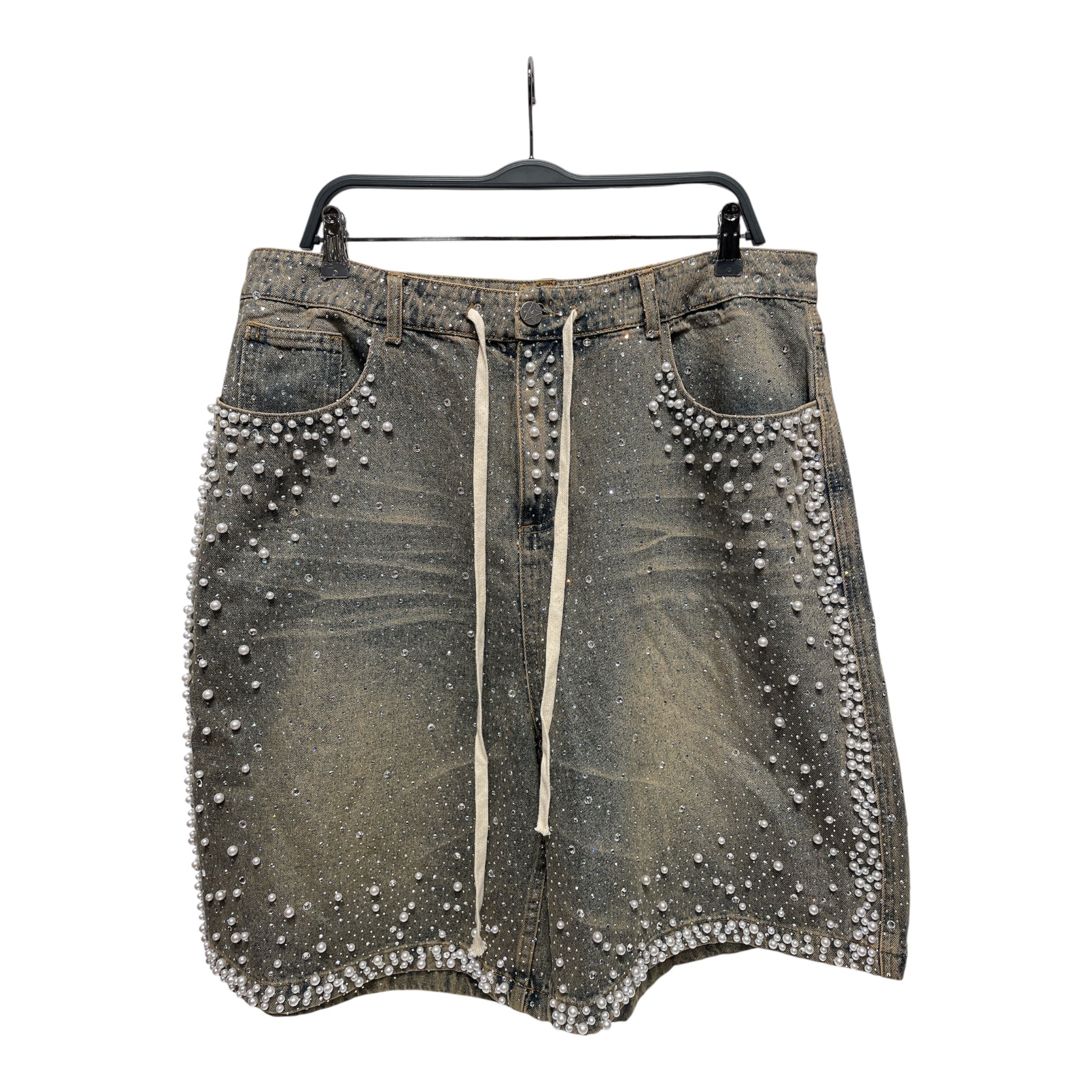 Vale Forever/Shorts/34/Denim/GRY/RAINSTORM DENIM JORTS view 1