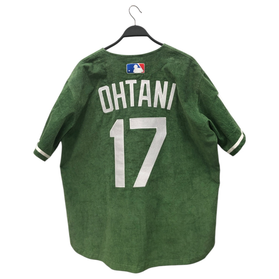 Retired From Society/3|4S Cut & Sew/L/Cotton/GRN/Shohei Ohtani Cord Jersey view 2