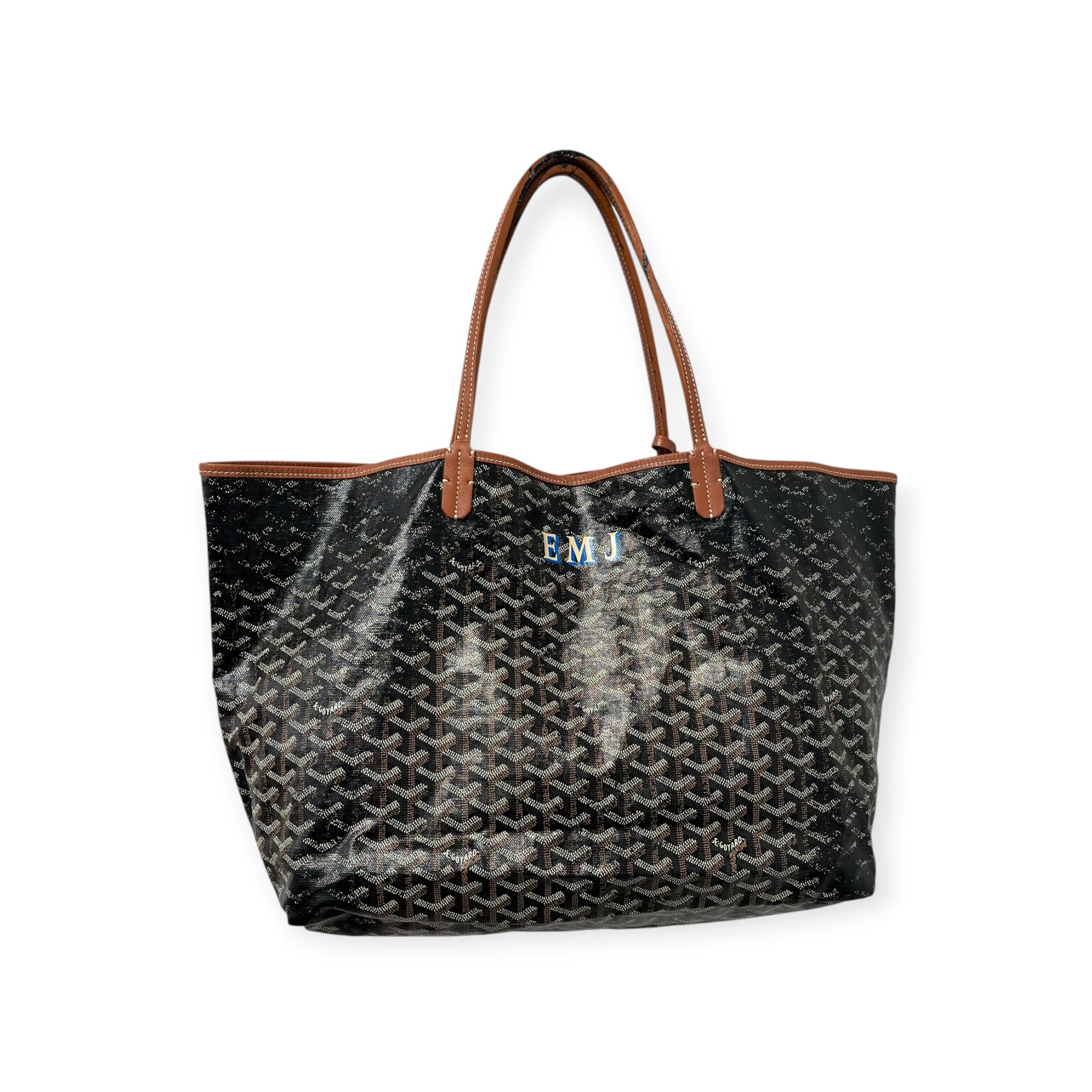 GOYARD/Tote Bag/Monogram/BLK/EMJ MONOGRAM LARGE PM view 1
