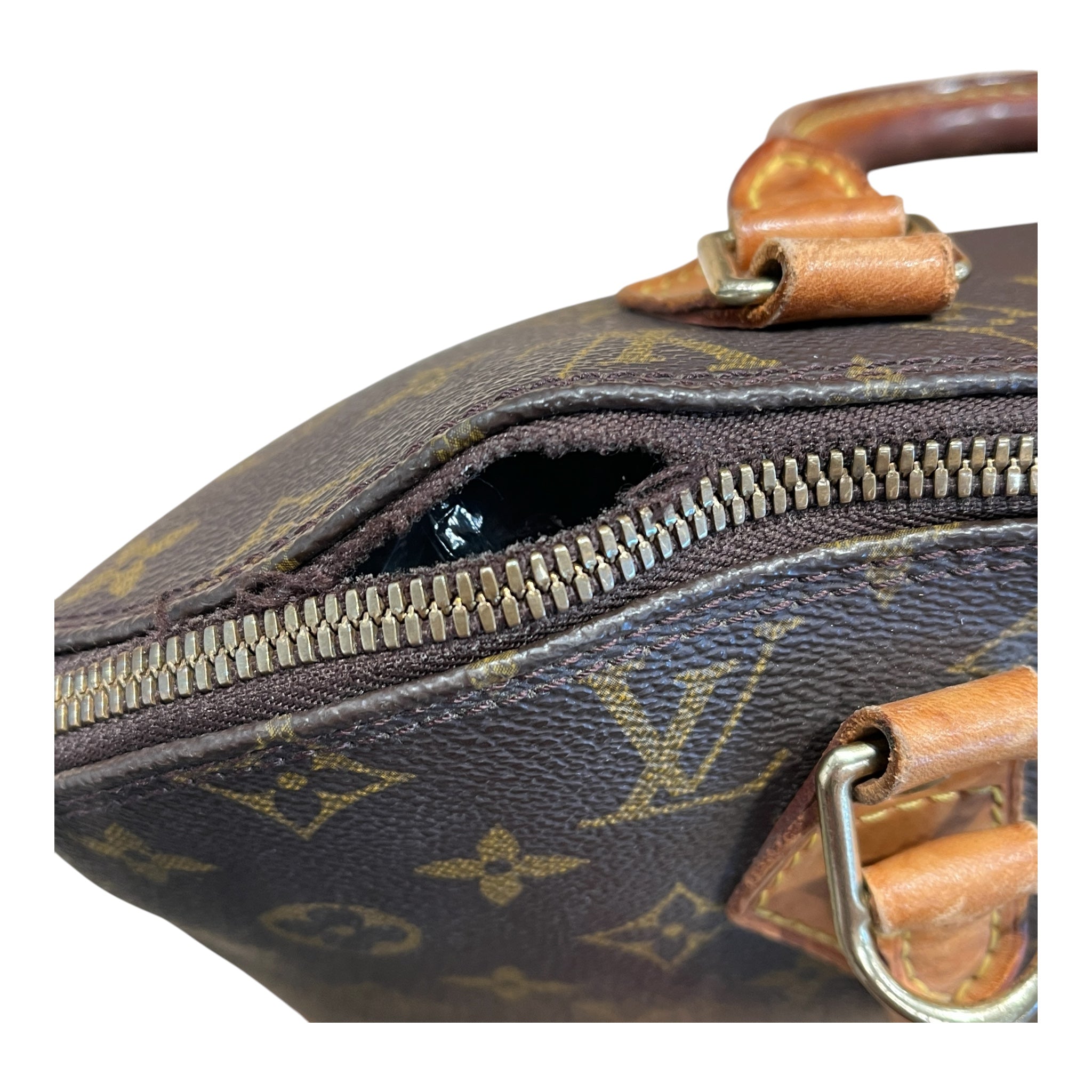 LOUIS VUITTON/Hand Bag/Monogram/Leather/BRW/Alma view 11