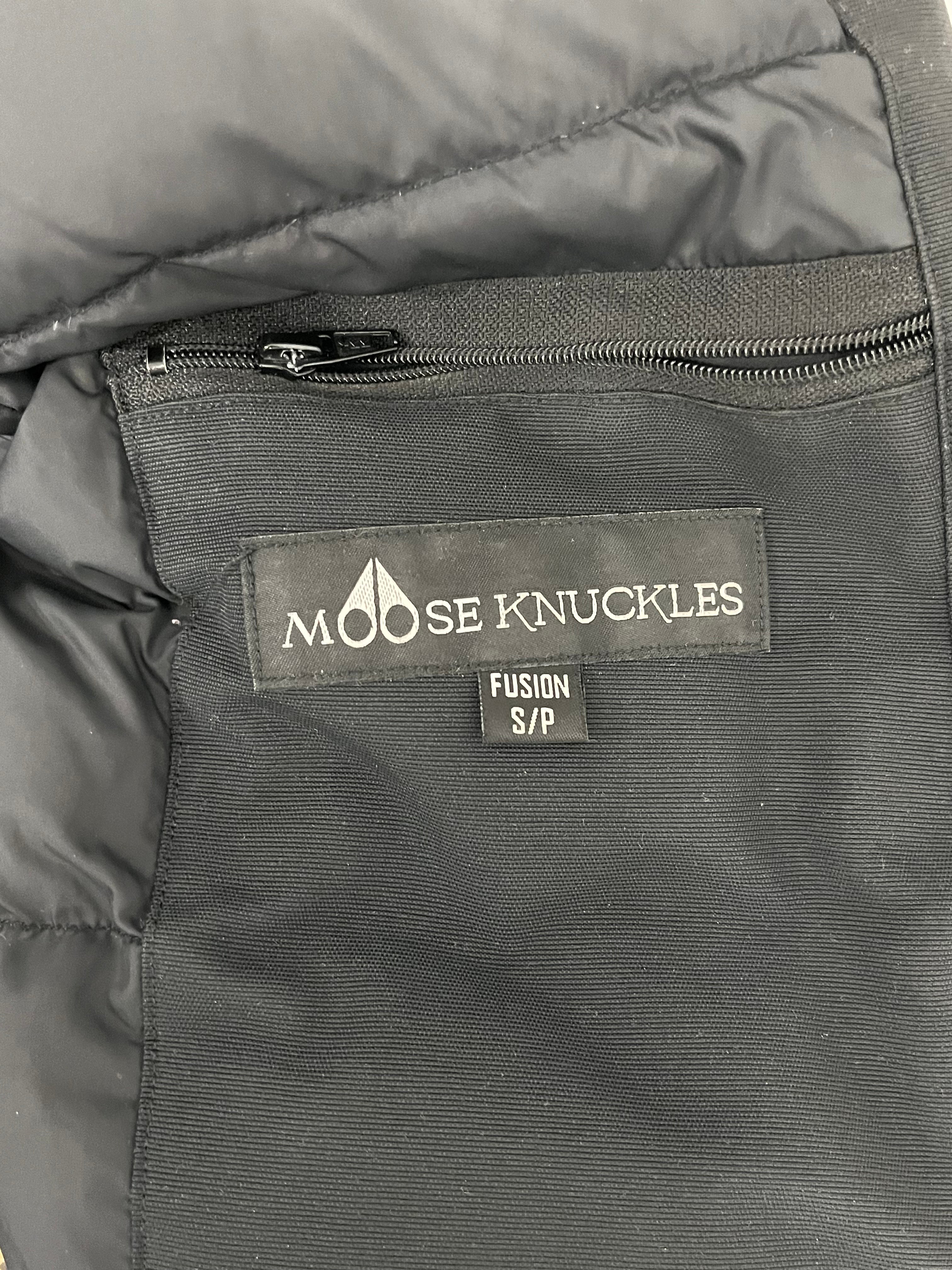 MOOSE KNUCKLES/Coat/S/Nylon/BLK/BALLISTIC BOMBER JACKET view 3