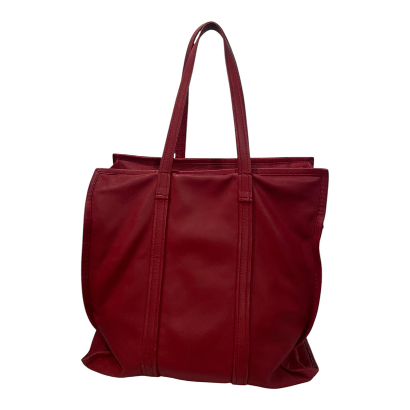 BALENCIAGA/Tote Bag/Leather/RED/Bazar Shopper Tote