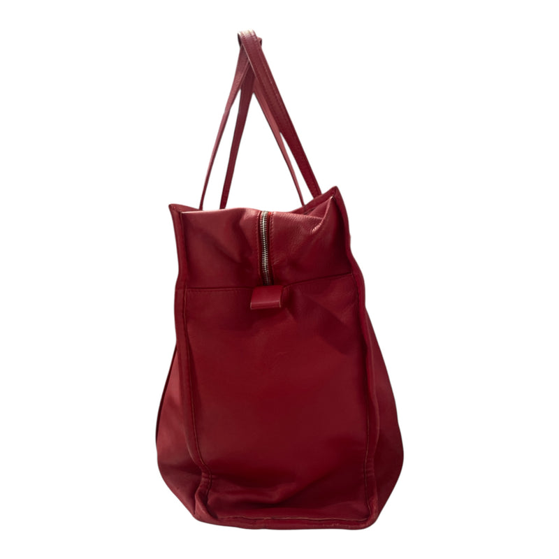 BALENCIAGA/Tote Bag/Leather/RED/Bazar Shopper Tote