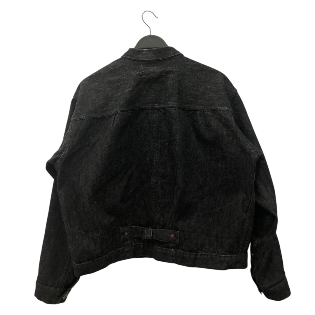 BUZZ RICKSONS/Denim Jkt/46/Denim/BLK/ view 2