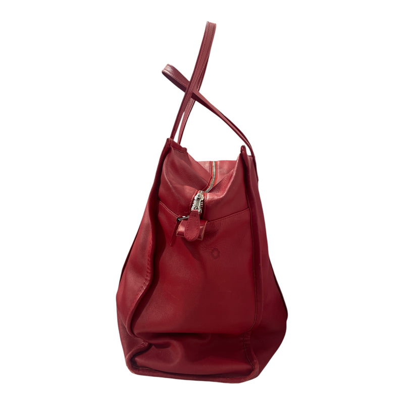 BALENCIAGA/Tote Bag/Leather/RED/Bazar Shopper Tote