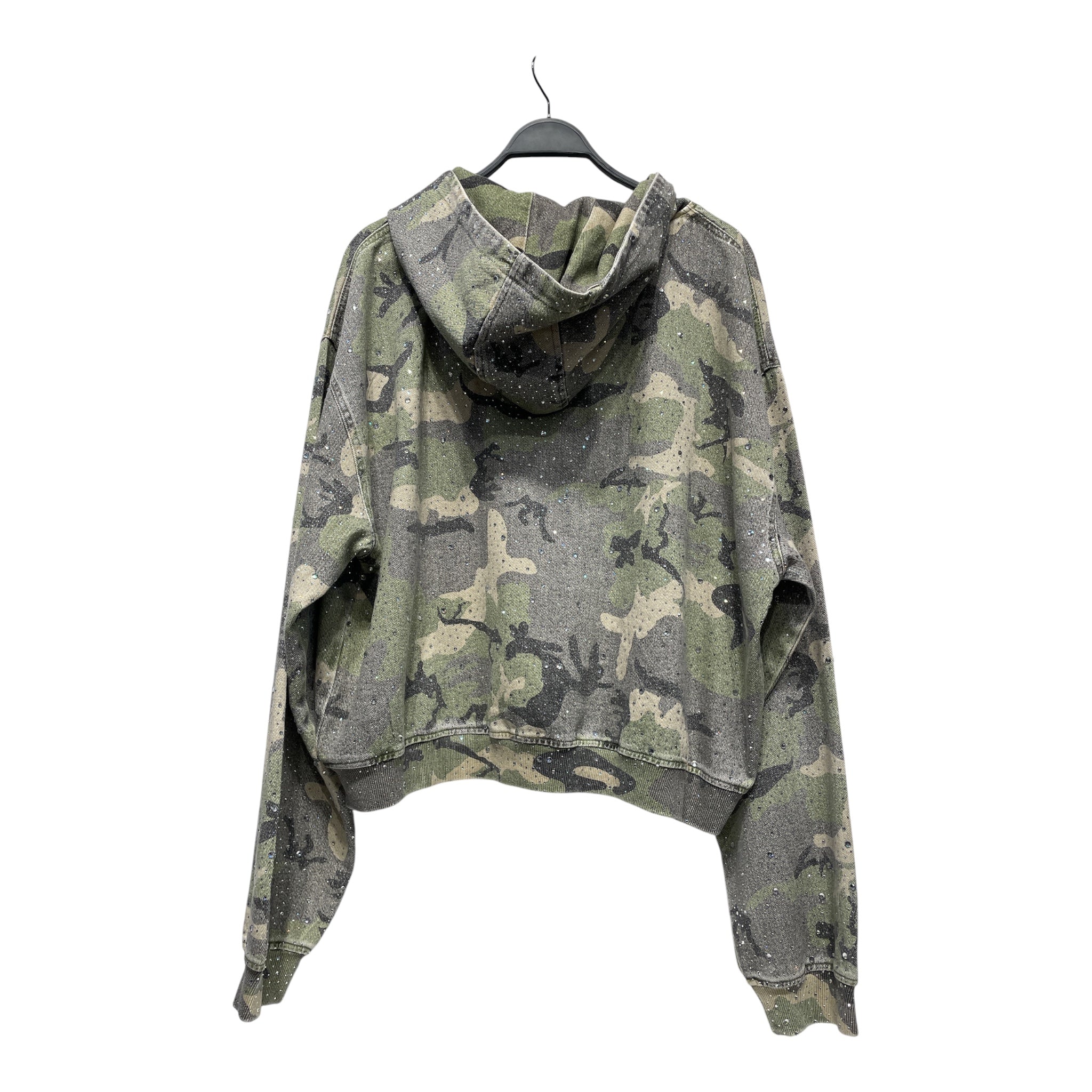 Vale/Hoodie/XXL/Camouflage/Cotton/GRN/CRYSTAL CAMO WORK view 2