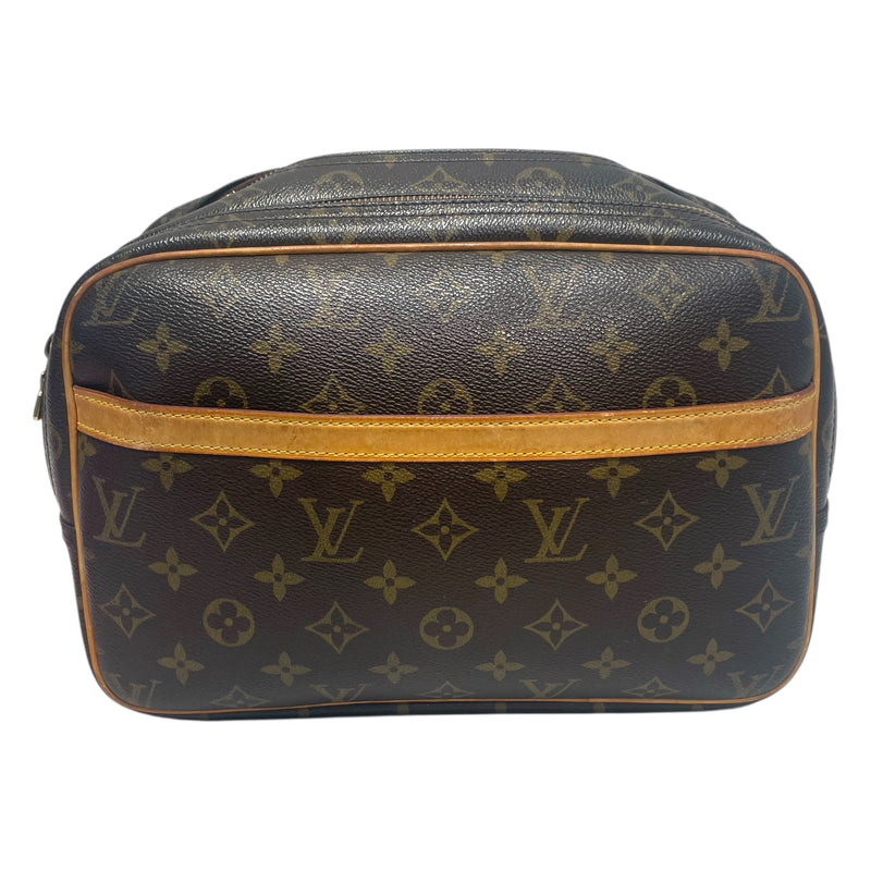 LOUIS VUITTON/Cross Body Bag/OS/Monogram/Leather/BRW/LV Monogram Reporter PM