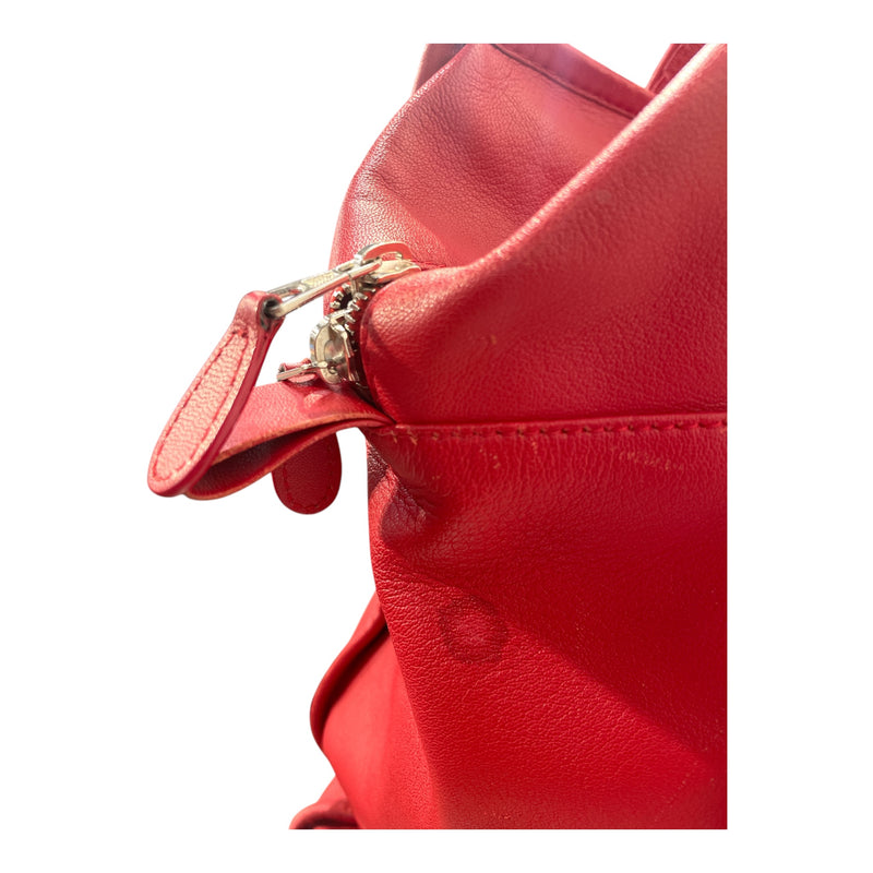 BALENCIAGA/Tote Bag/Leather/RED/Bazar Shopper Tote