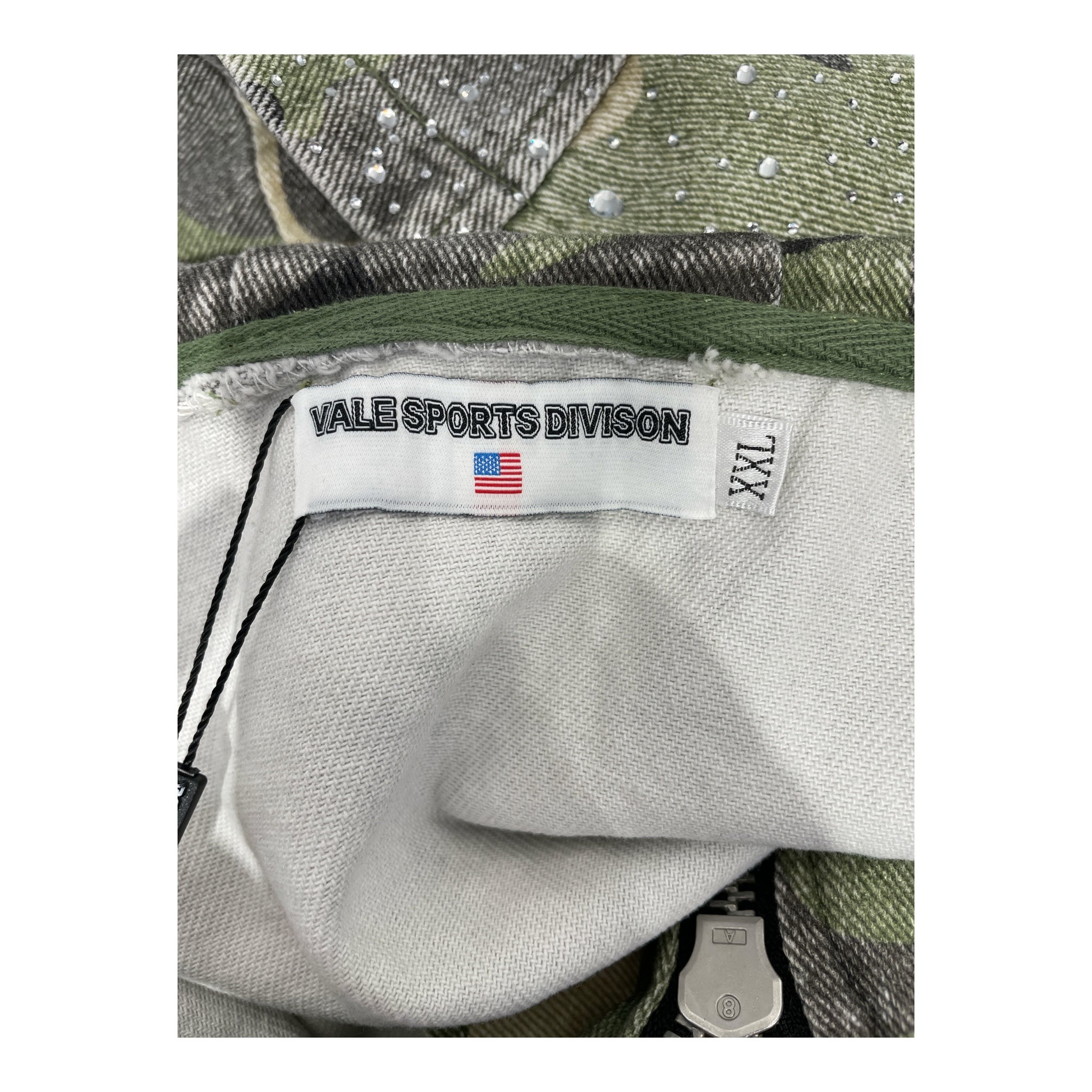 Vale/Hoodie/XXL/Camouflage/Cotton/GRN/CRYSTAL CAMO WORK view 3