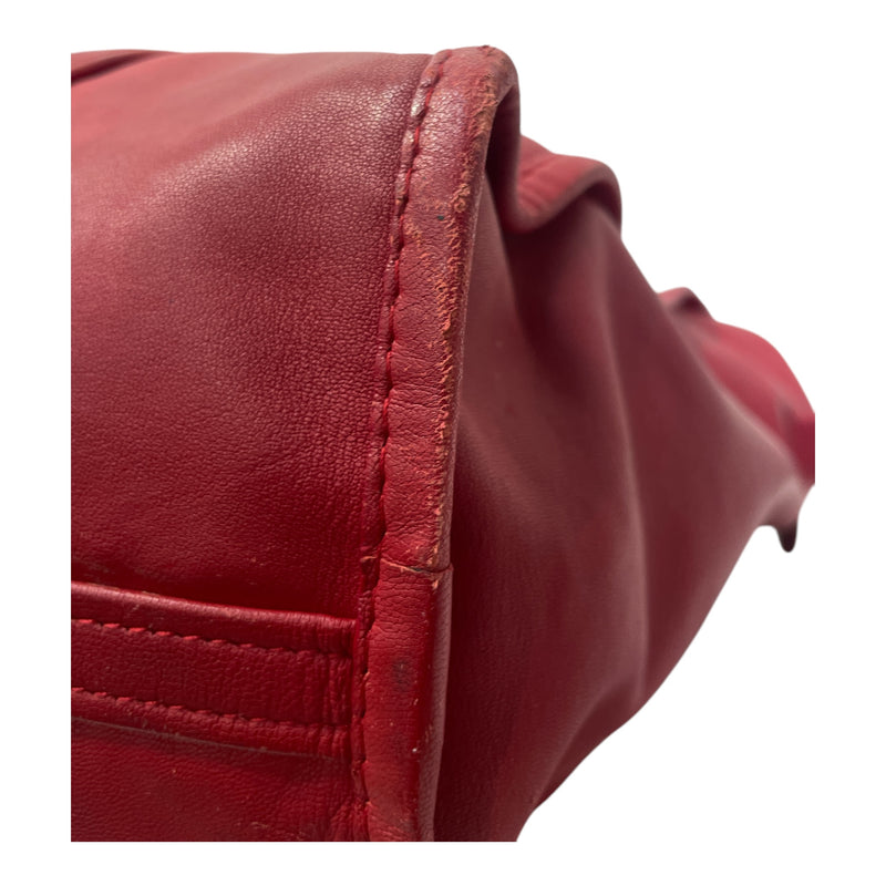BALENCIAGA/Tote Bag/Leather/RED/Bazar Shopper Tote