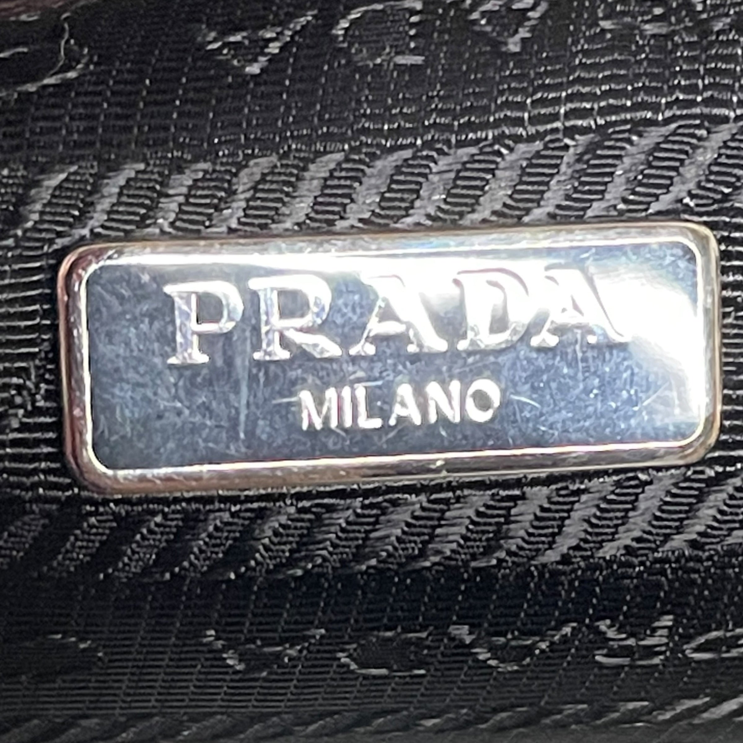 PRADA/Bag/Nylon/BLK/crossbody view 3
