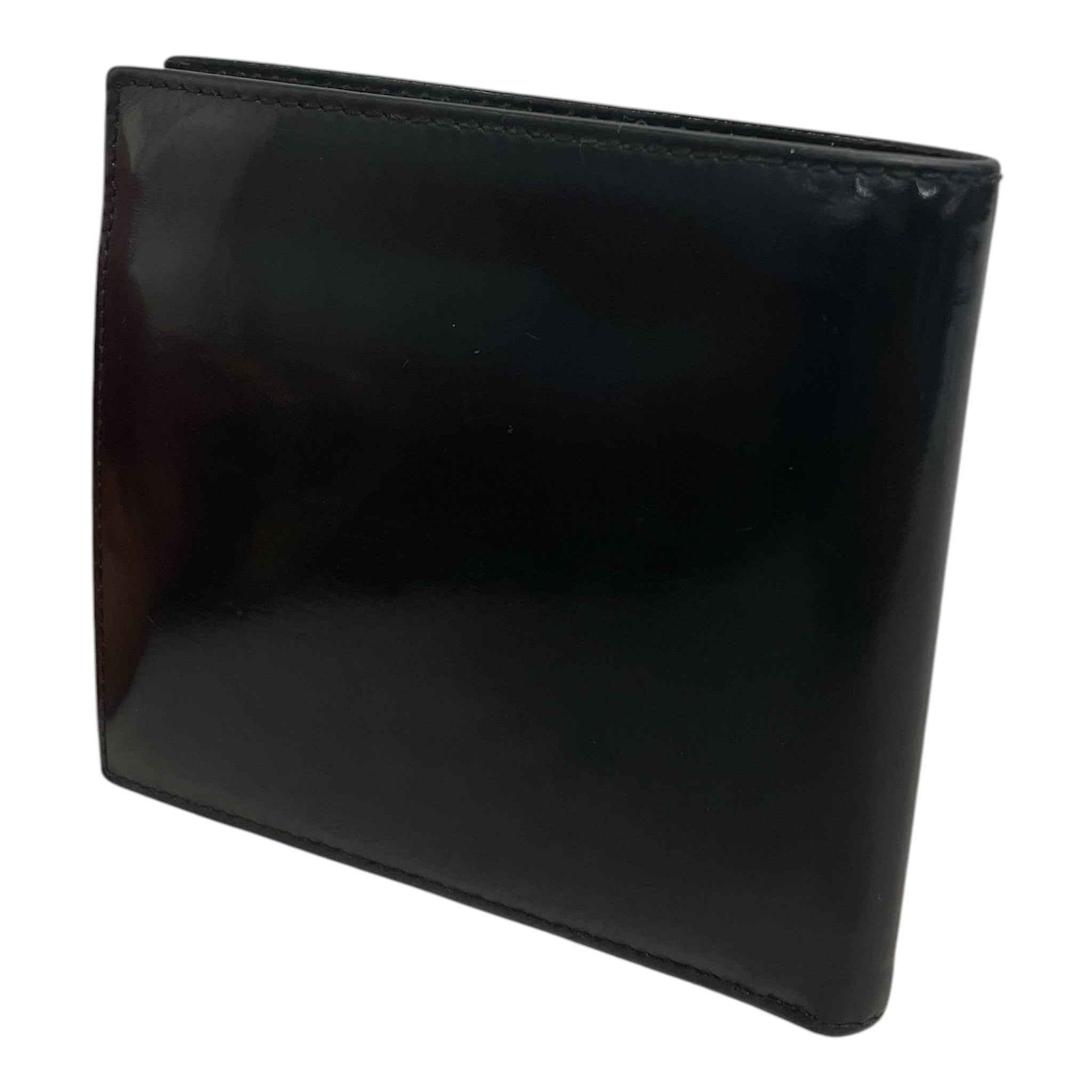 PRADA/Bifold Wallet/Leather/BLK/Spazzolato Bifold Wallet view 2