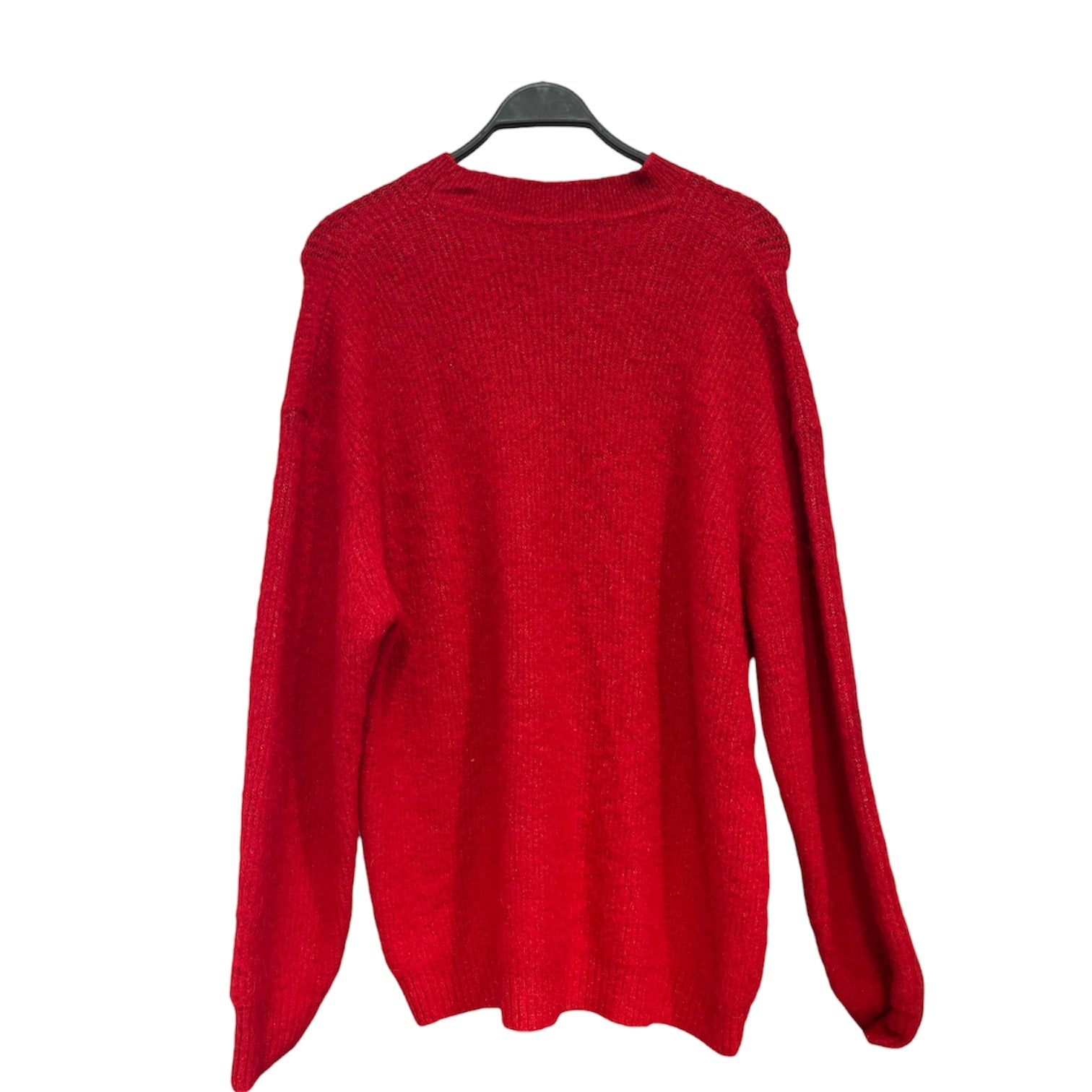 JACQUEMUS/Cardigan/L/Cotton/RED/ view 2