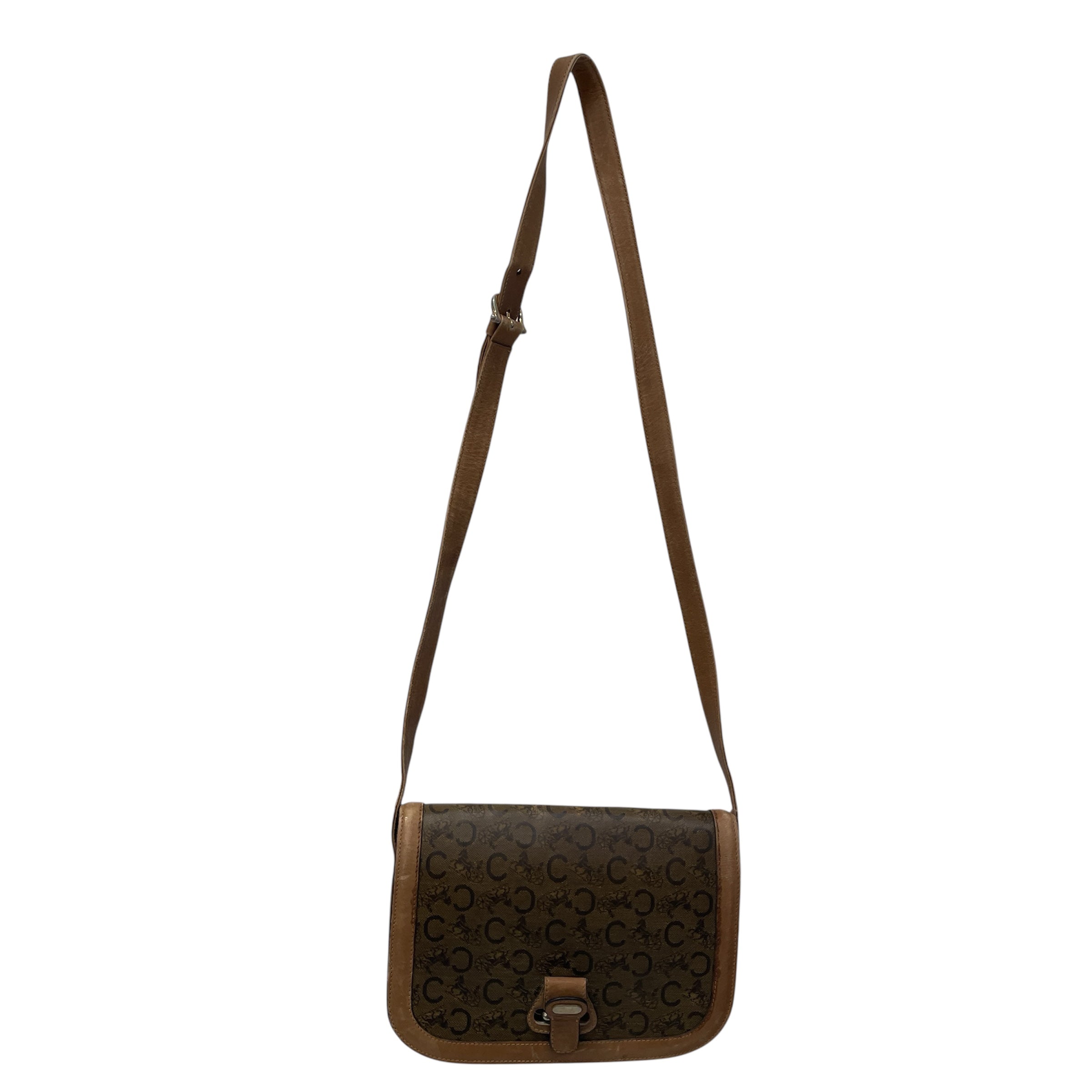 CELINE/Cross Body Bag/Beige/All Over Print/ view 1