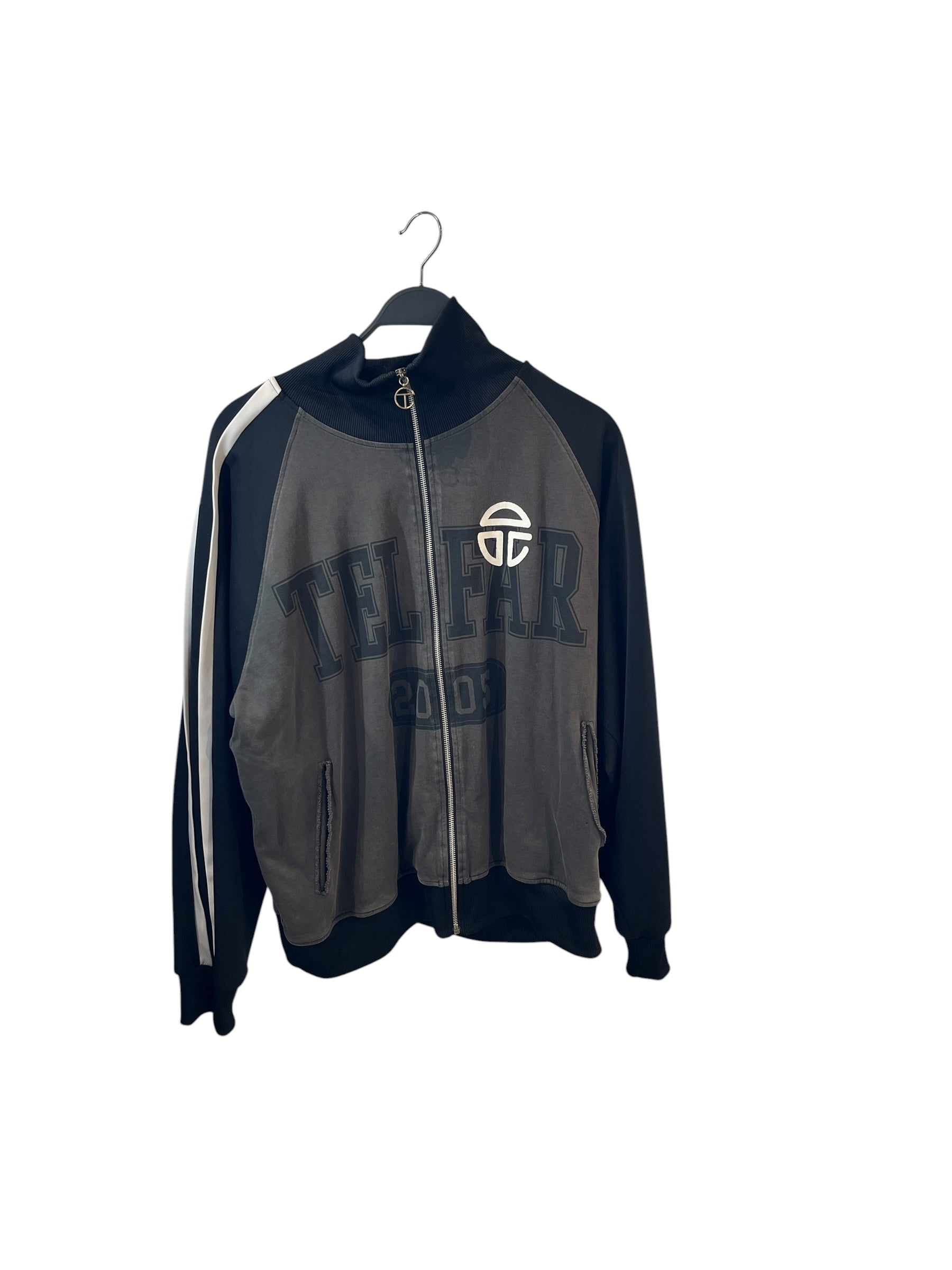 Telfar/Souvenir Jkt/XL/Cotton/GRY/No Collar/All Over Print/SS22 view 1