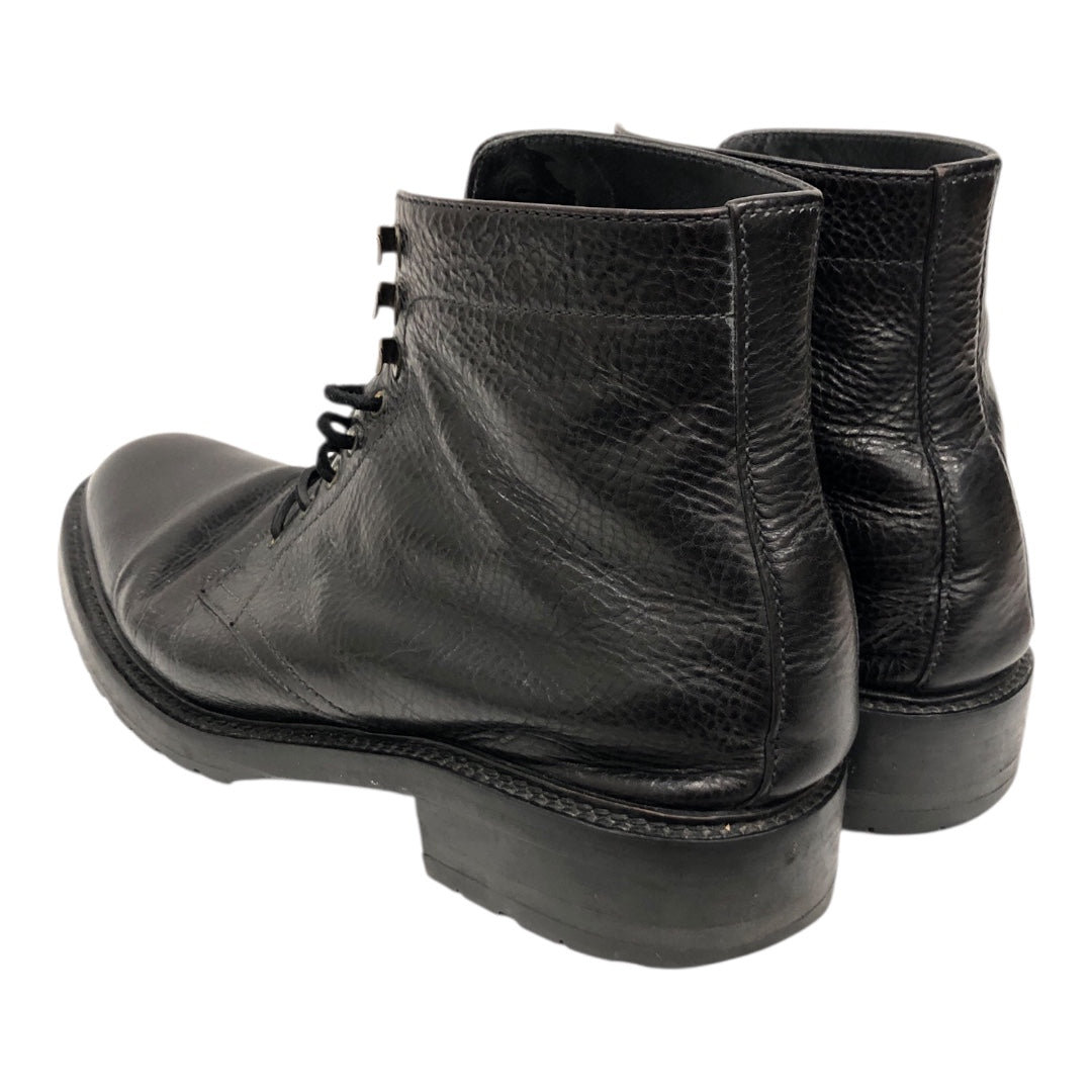 SAINT LAURENT/Lace Up Boots/EU 42/Leather/BLK/ view 2
