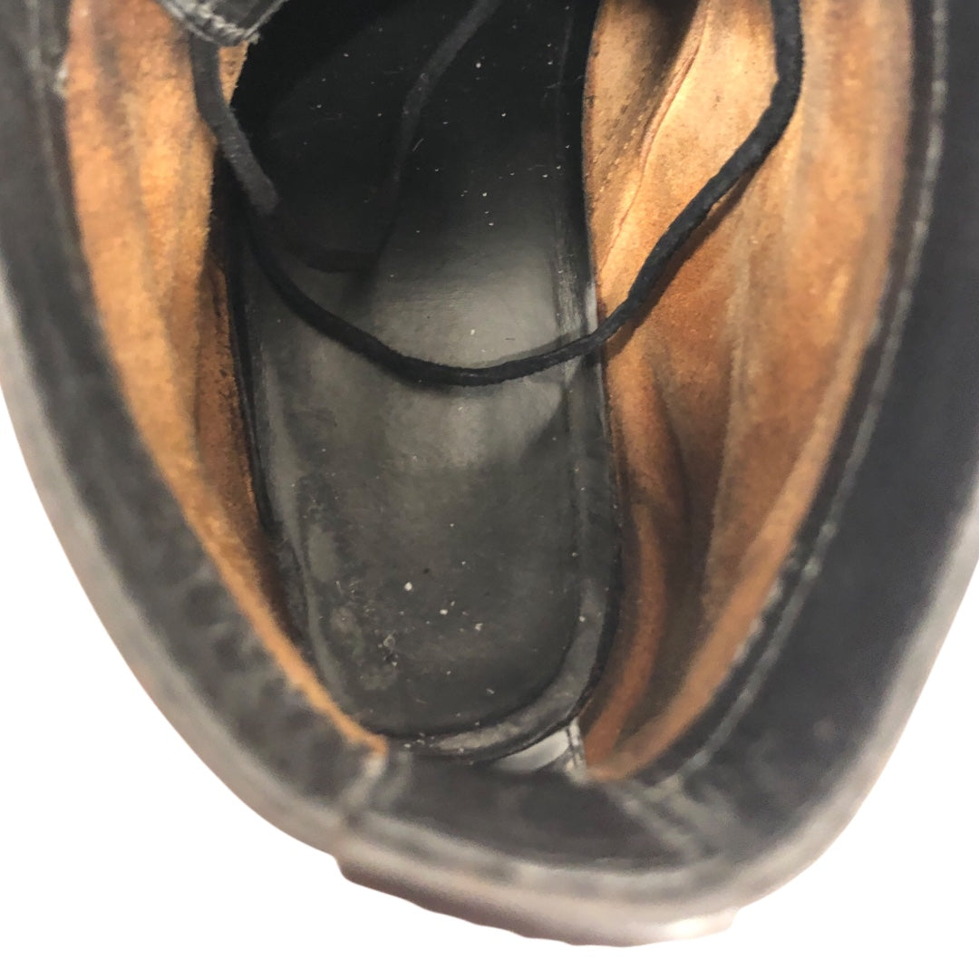 SAINT LAURENT/Lace Up Boots/EU 42/Leather/BLK/ view 3