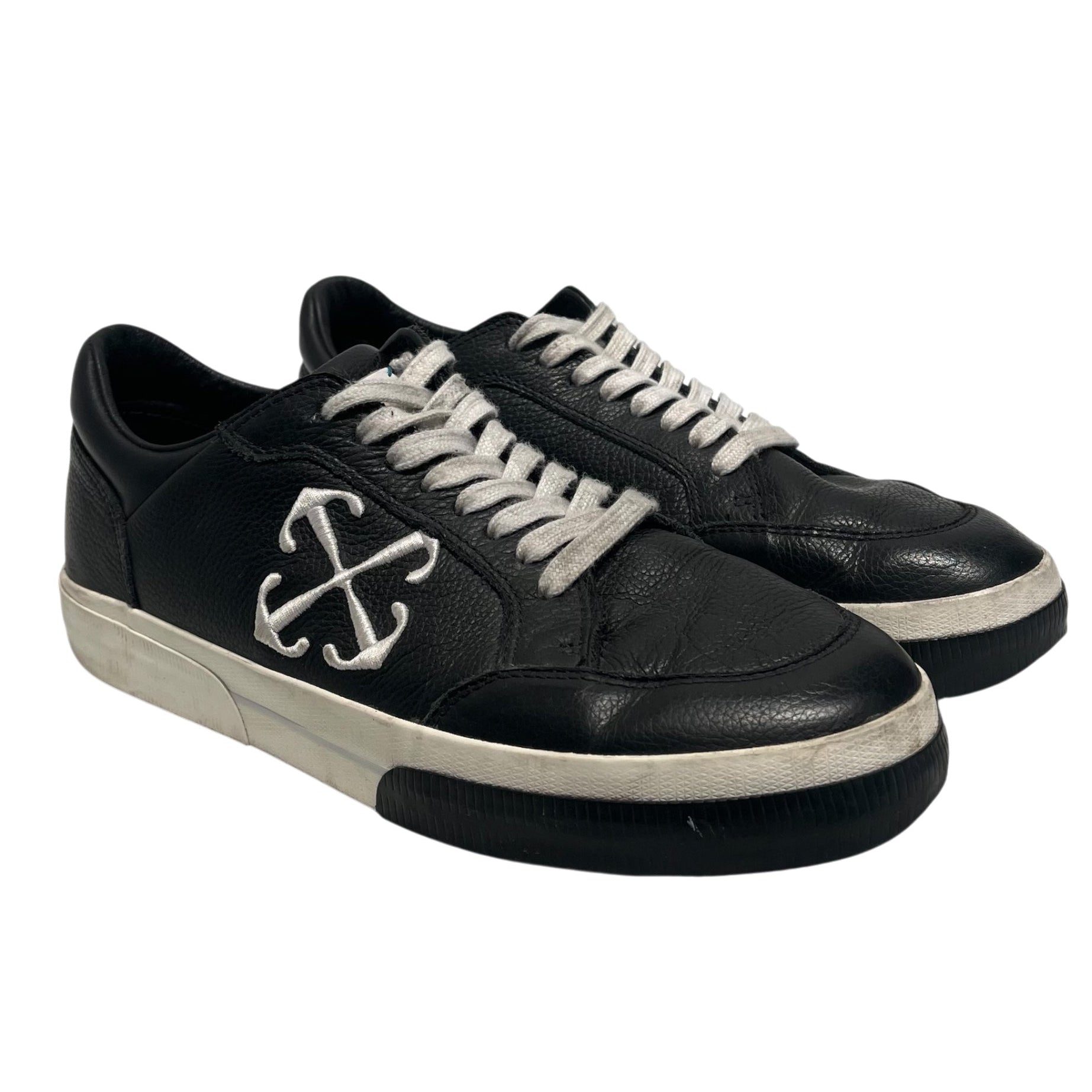 OFF-WHITE/Low-Sneakers/US 9/Leather/BLK/ view 1