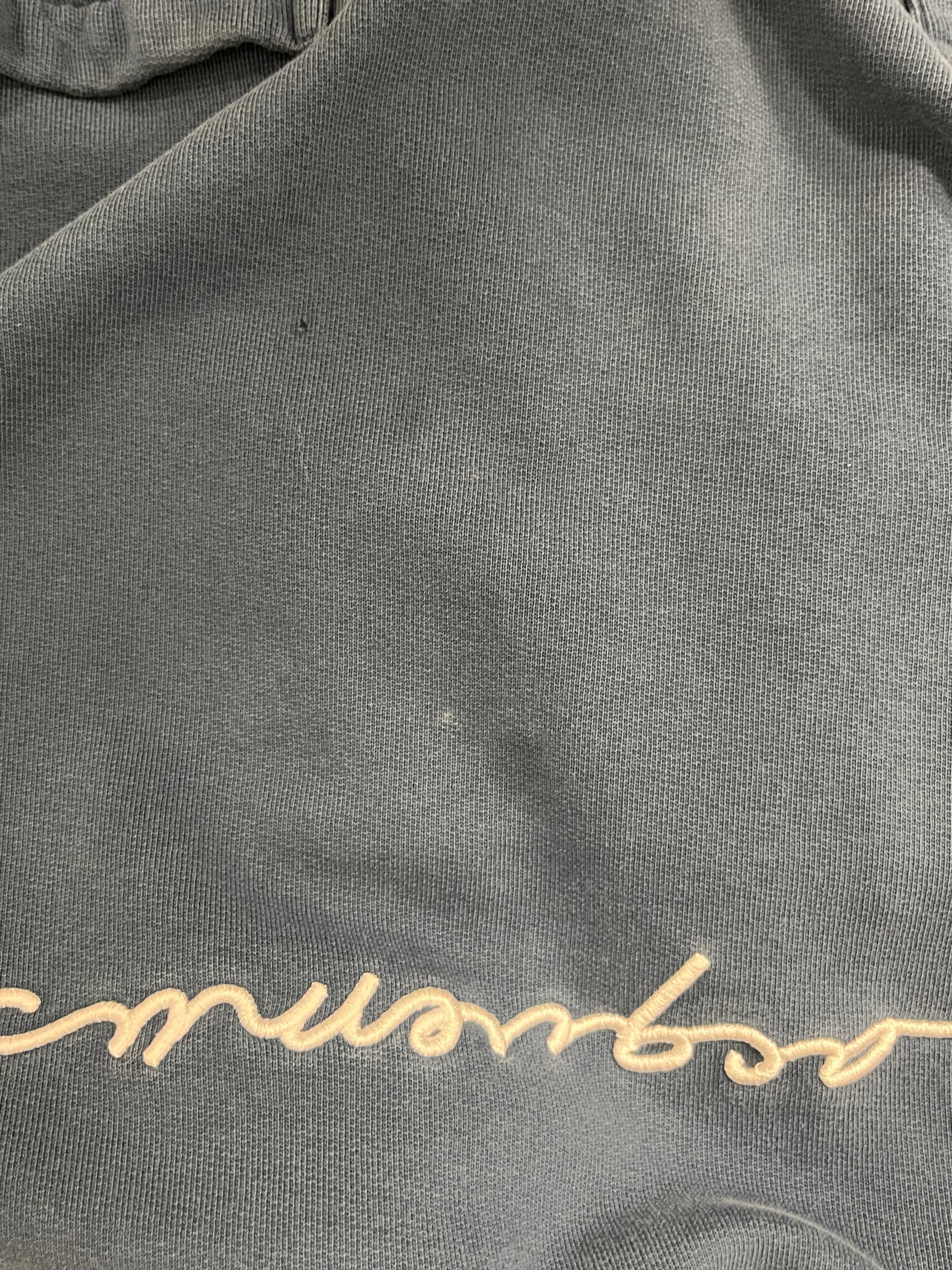 JACQUEMUS/Sweatshirt/S/Cotton/BLU/DUAL FRONT POCKET/SCRIPT LOGO view 5