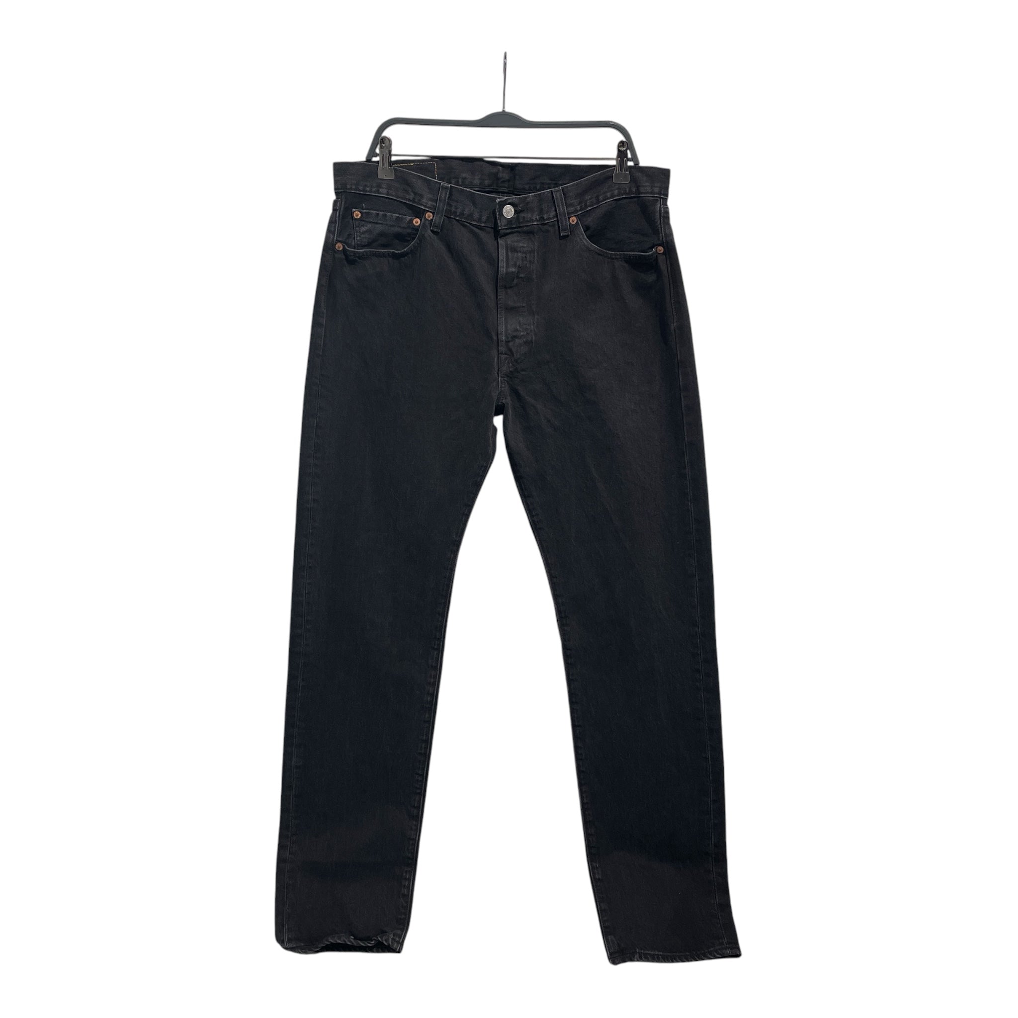 DENIM TEARS/Pants/36/Cotton/BLK/plain jane blk view 1