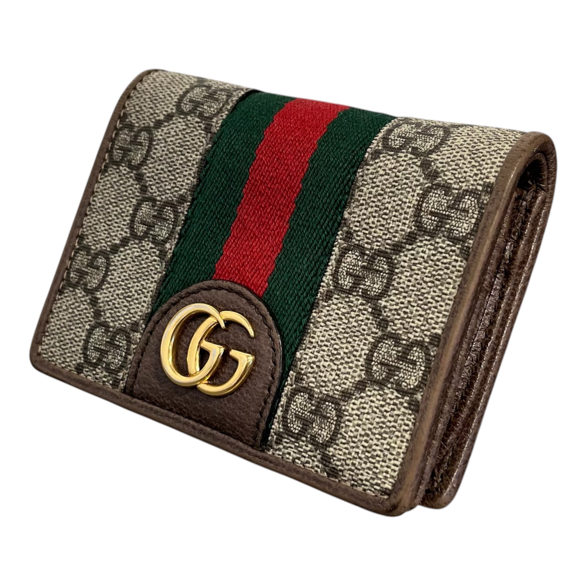 GUCCI/Wallet/Leather/BRW/L's/THREE LITTLE PIGS WALLET view 1