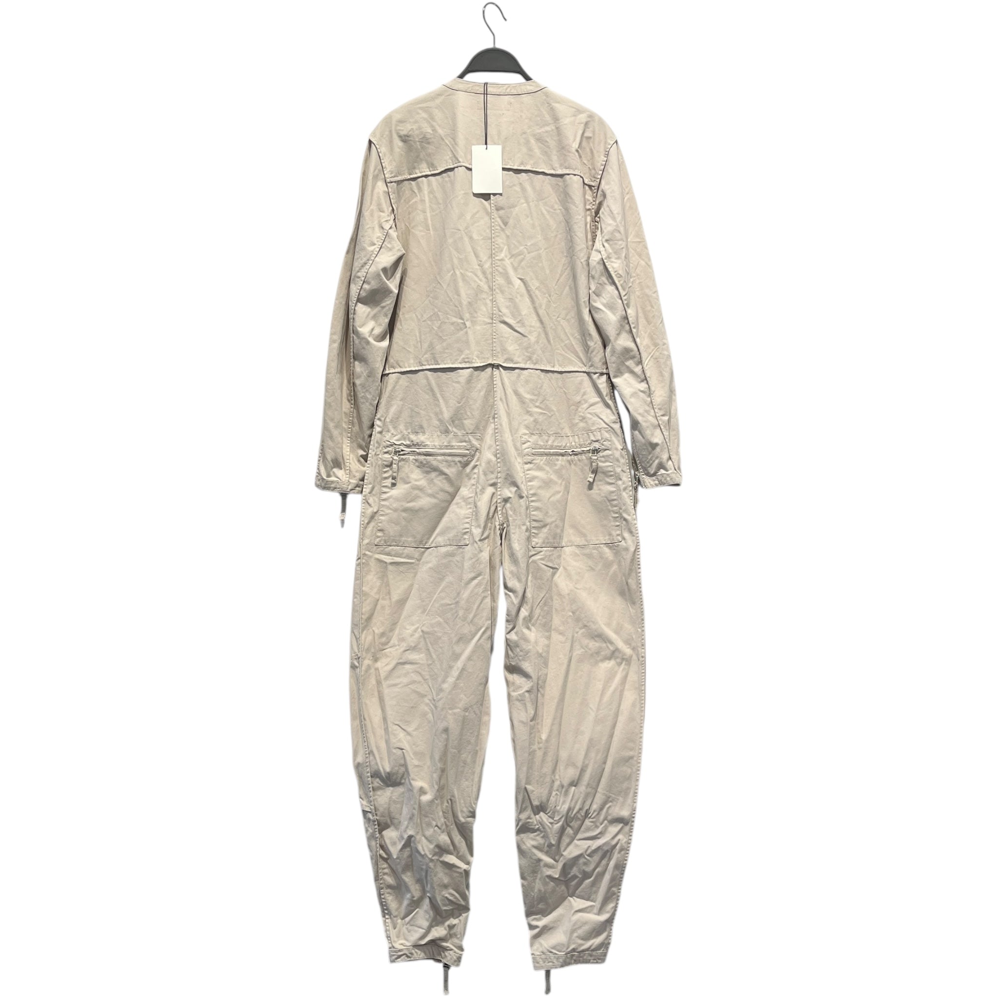ISABEL MARANT ETOILE/Jumpsuits/S/Cotton/CRM/ZIPPER LS JUMPSUIT view 2