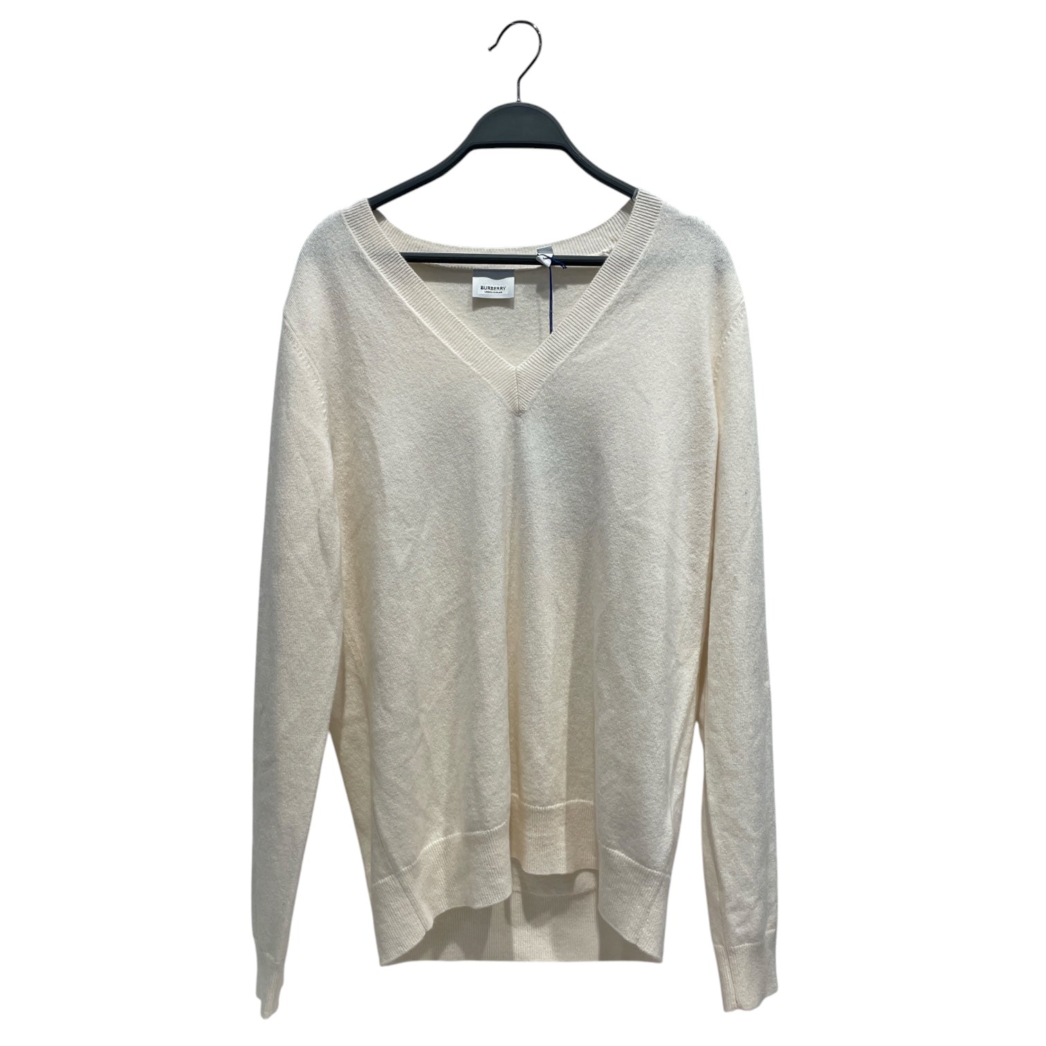 BURBERRY/Sweater/L/Cashmere/CRM/ view 1