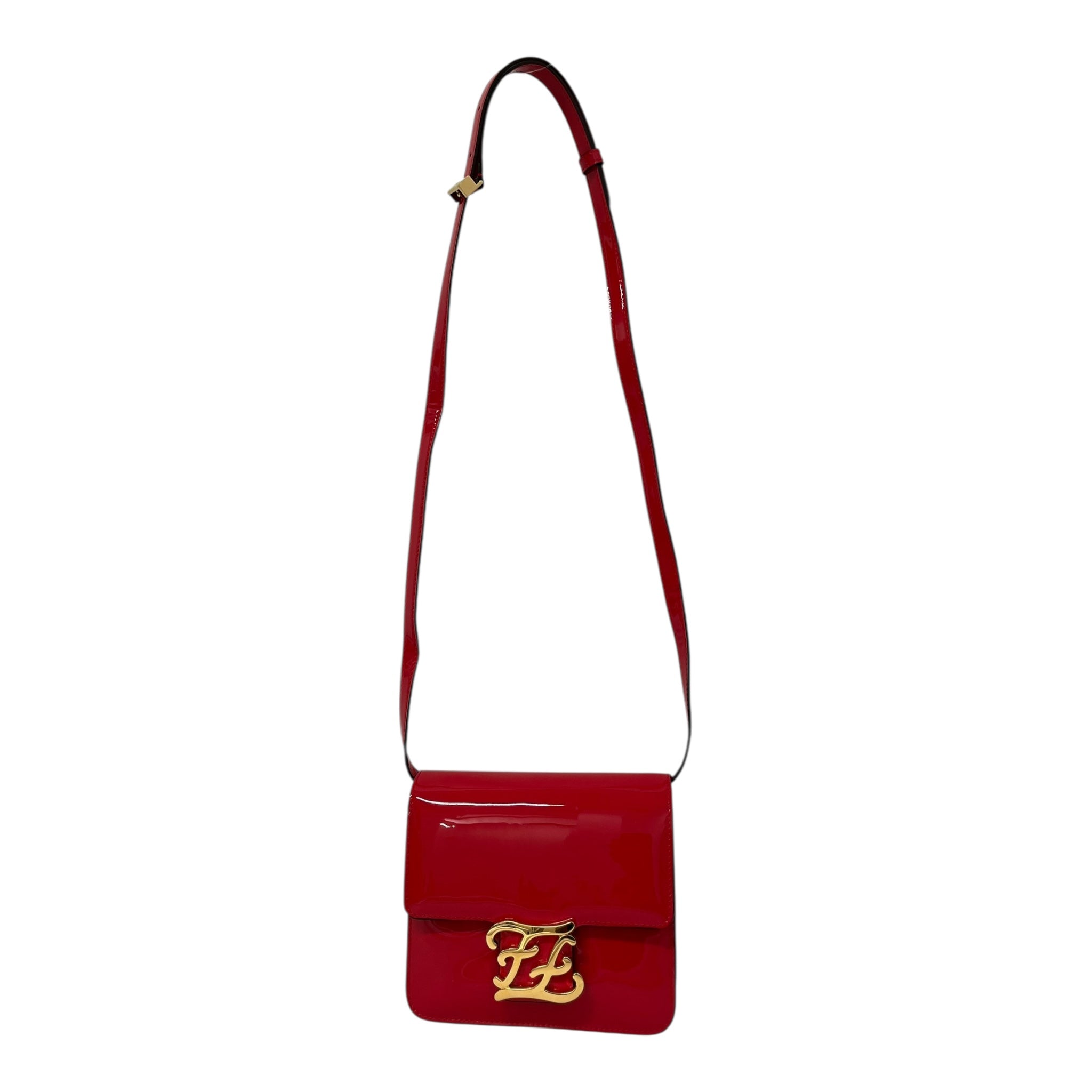 FENDI/Cross Body Bag/Leather/RED/KARLIGRAPHY CROSSBODY view 1