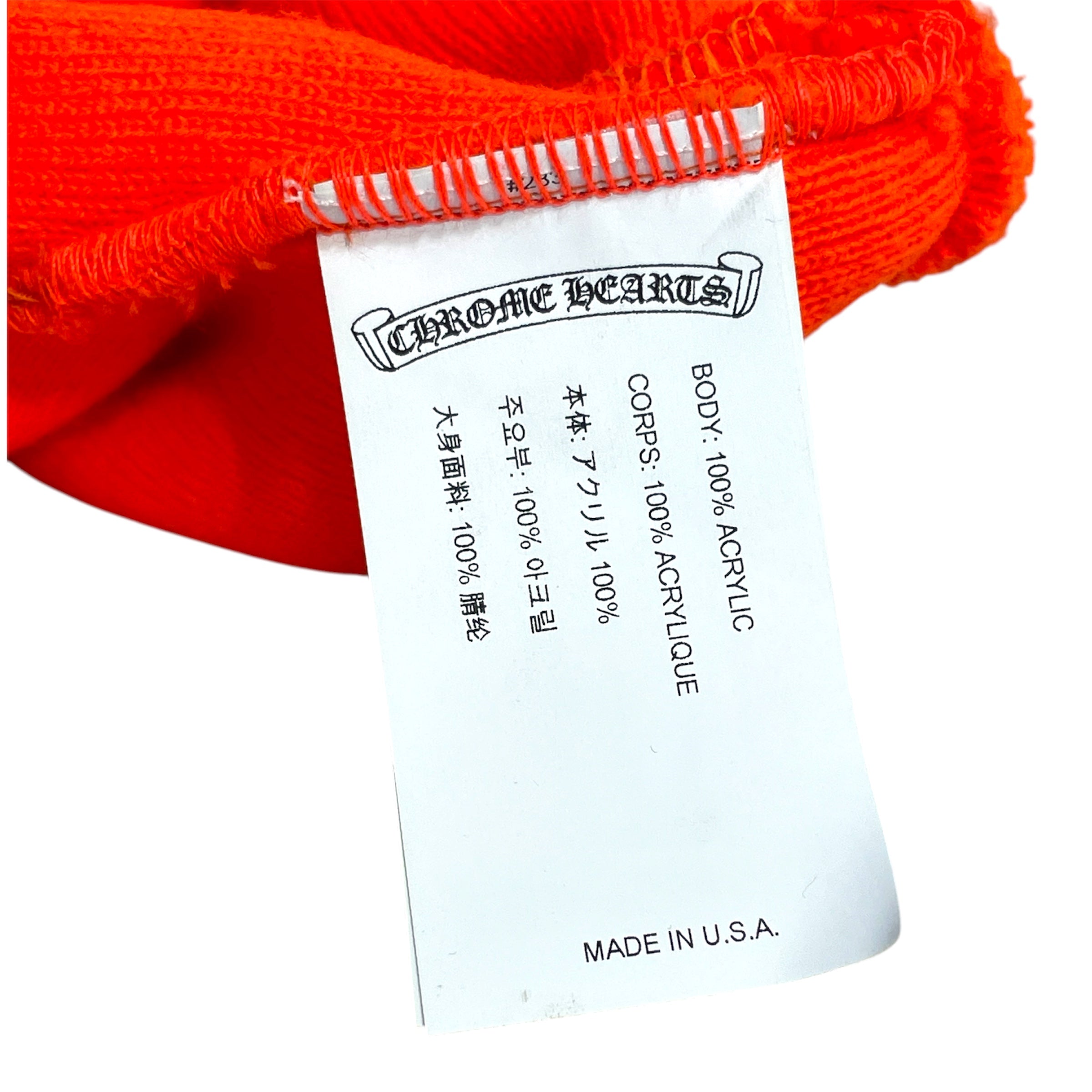 CHROME HEARTS/Beanie/Cotton/ORN/CH Logo Beanie view 5