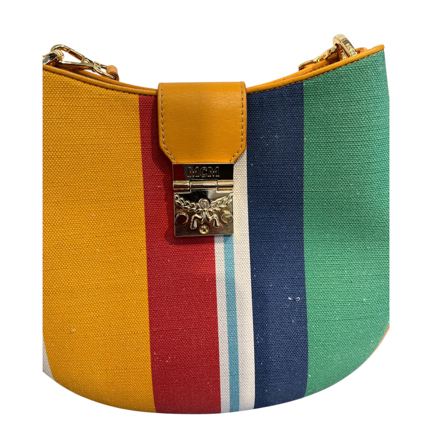 MCM/Cross Body Bag/Stripe/Cotton/MLT/STRIPES view 5