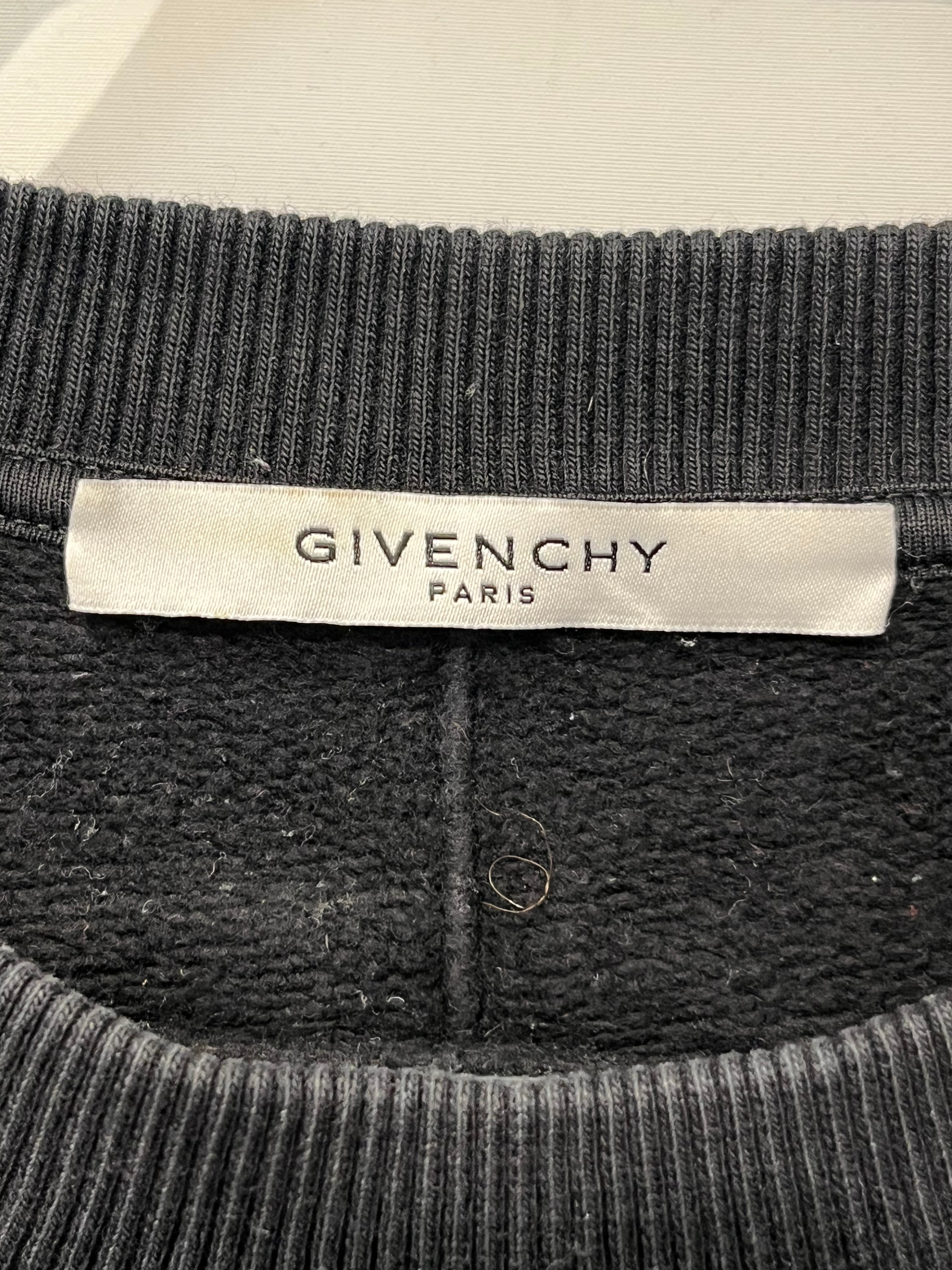 GIVENCHY/Sweatshirt/L/Graphic/Cotton/BLK/Pullover/16F7340 power of love view 3