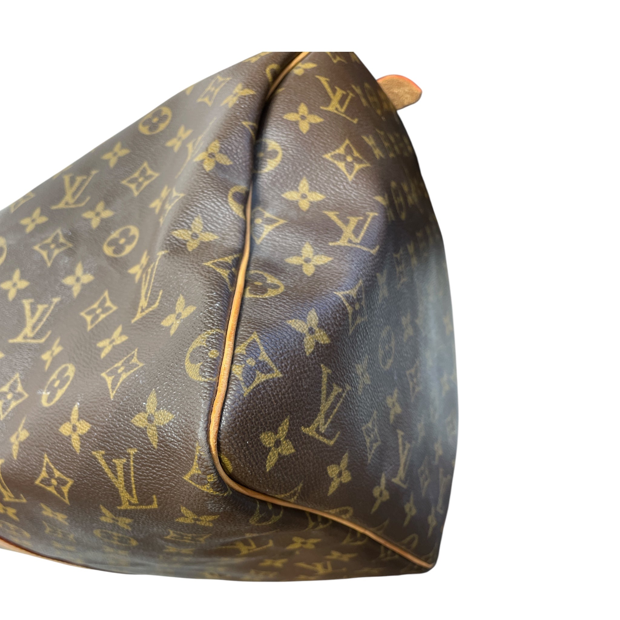 LOUIS VUITTON/Luggage/Monogram/Leather/BRW/KEEPALL 55 DUFFLE view 6