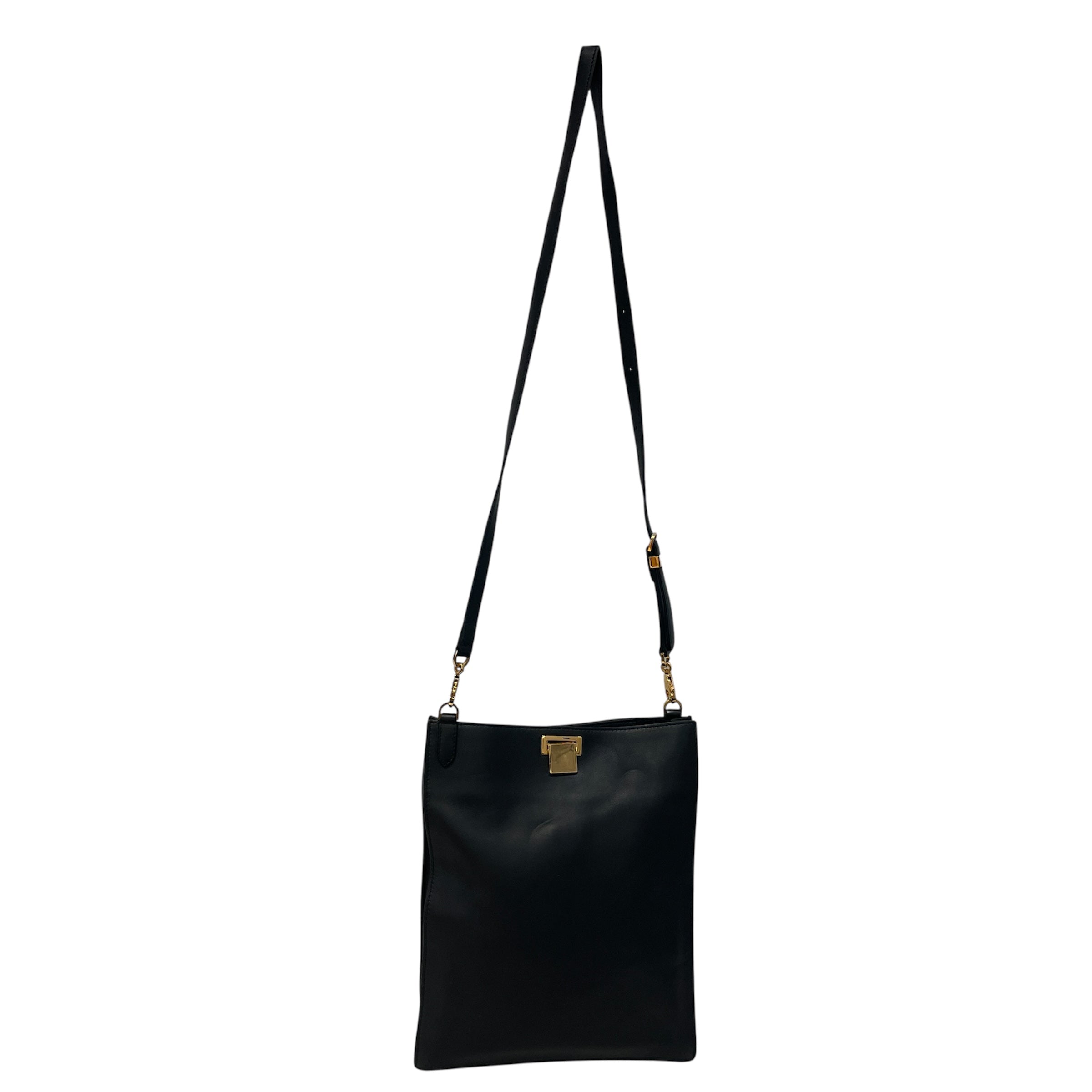 THE ROW/Cross Body Bag/Leather/BLK/Rectangle casp view 1