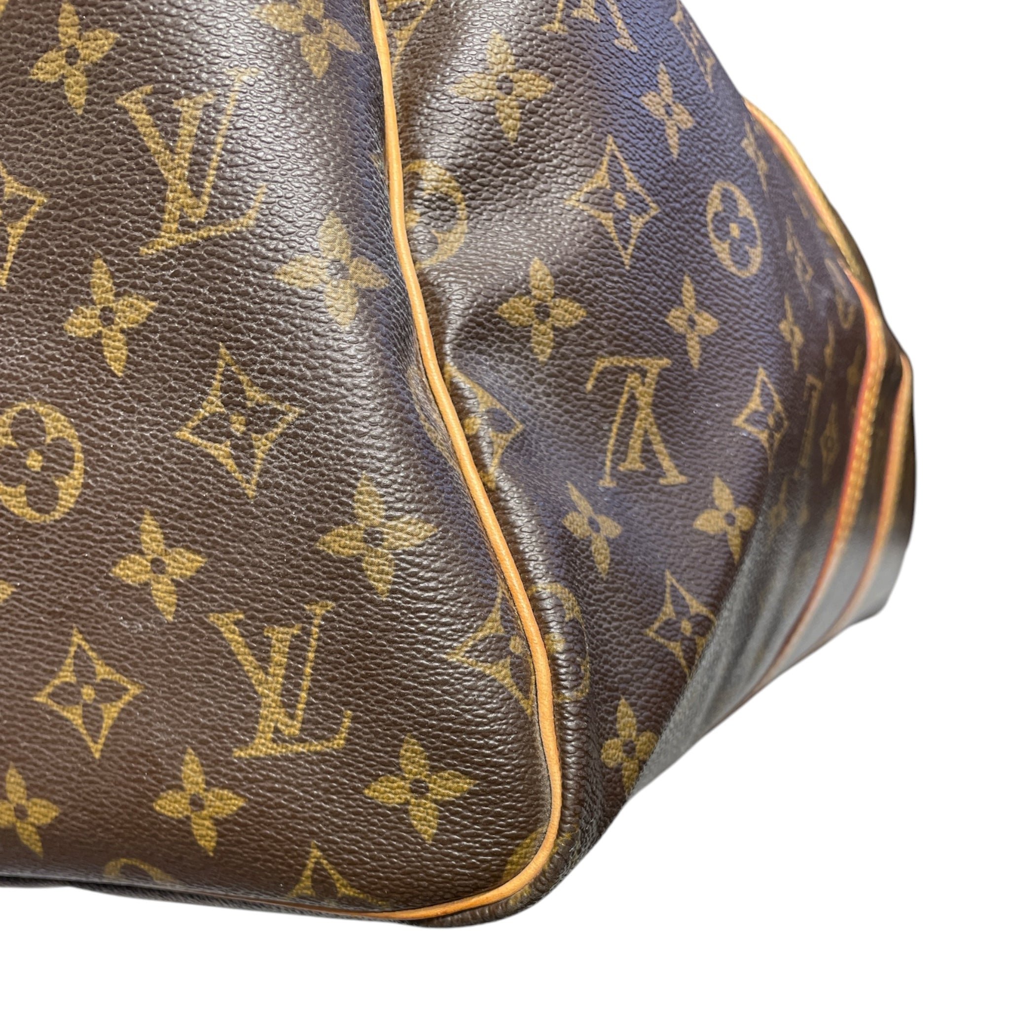 LOUIS VUITTON/Luggage/Monogram/Leather/BRW/KEEPALL 55 DUFFLE view 7