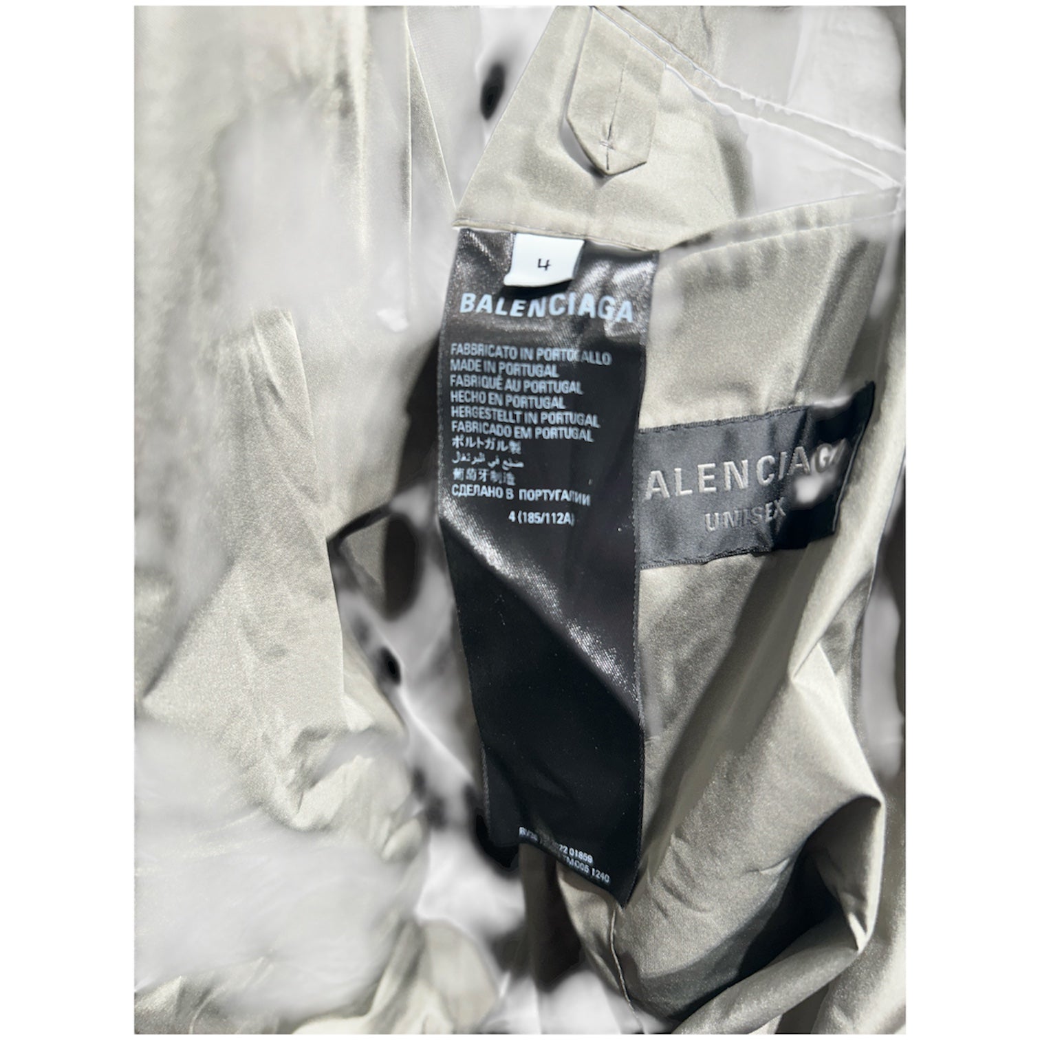 BALENCIAGA/Jacket/4/GRN/PACKABLE JACKET view 4