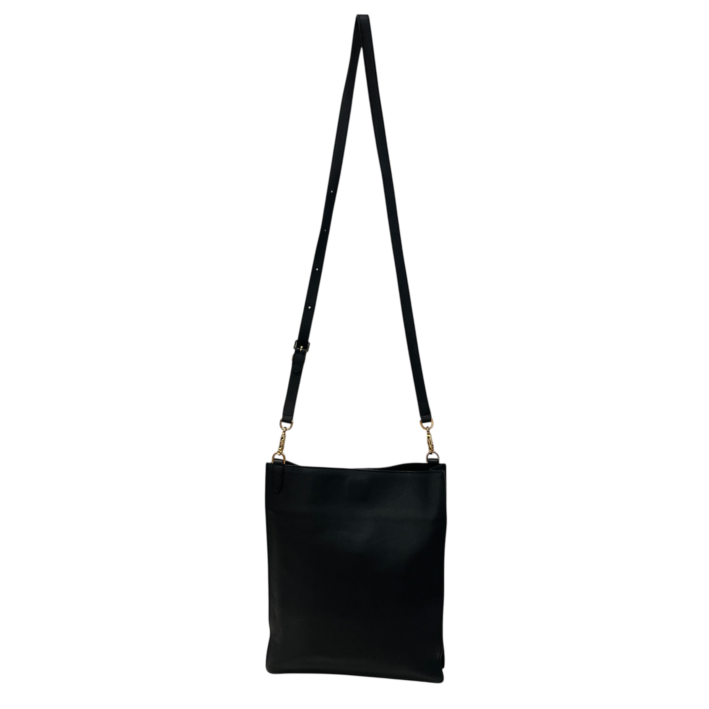 THE ROW/Cross Body Bag/Leather/BLK/Rectangle casp view 2