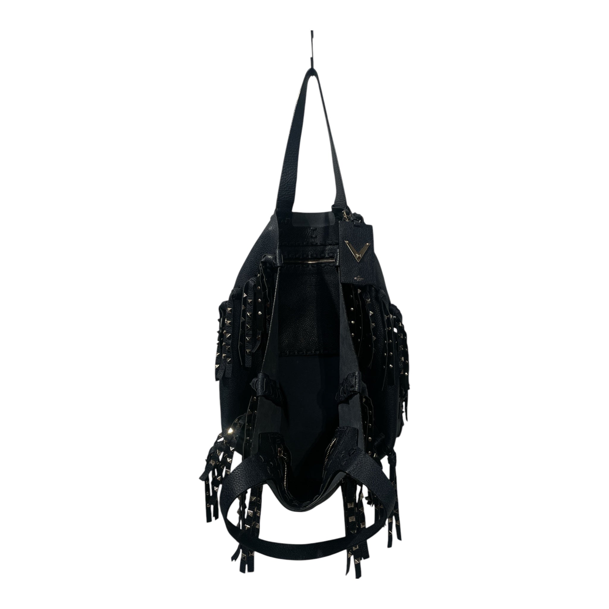 VALENTINO GARAVANI/Tote Bag/Leather/NVY/ view 4