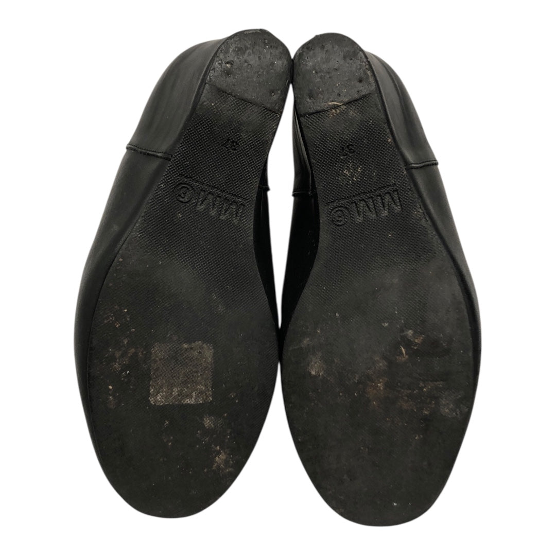 MM6/Booties/EU 37/Leather/BLK/Wedge view 4