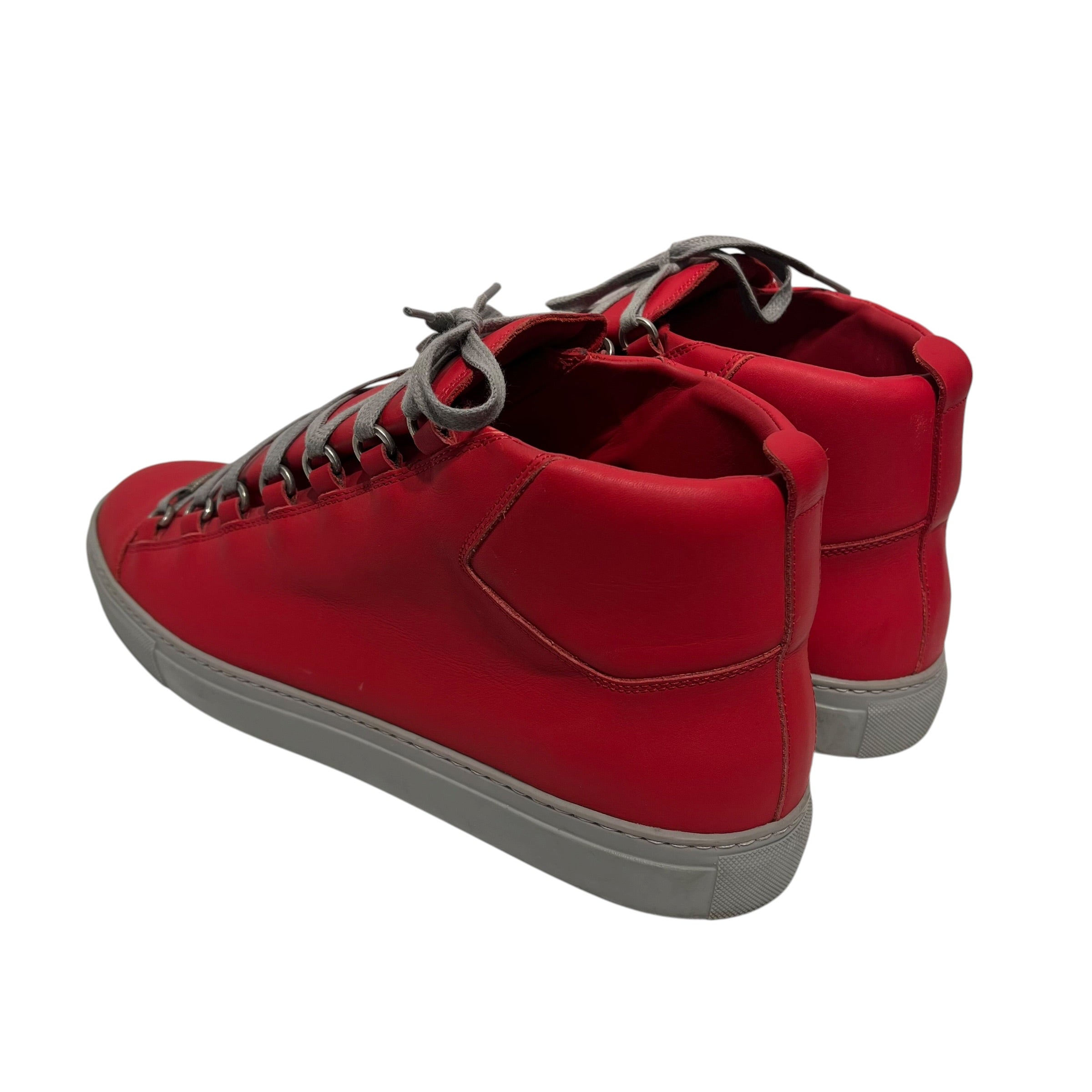 BALENCIAGA/Hi-Sneakers/US 13/Leather/RED/ARENAS view 2