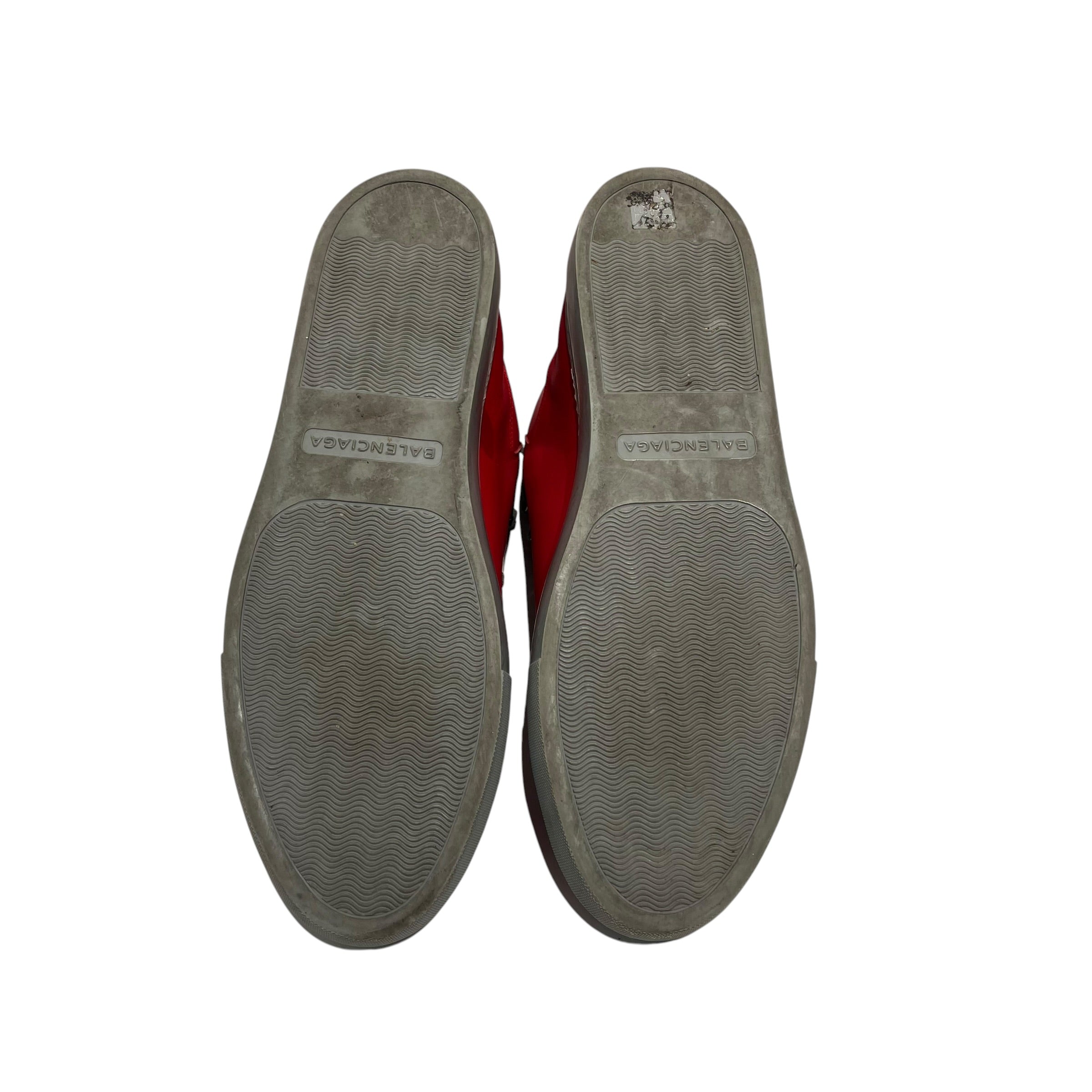 BALENCIAGA/Hi-Sneakers/US 13/Leather/RED/ARENAS view 3