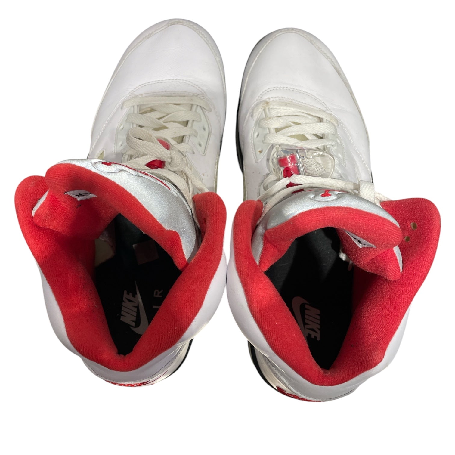 NIKE/AIR JORDAN 5 RETRO/Hi-Sneakers/US 12/WHT/DA1911-102 view 3