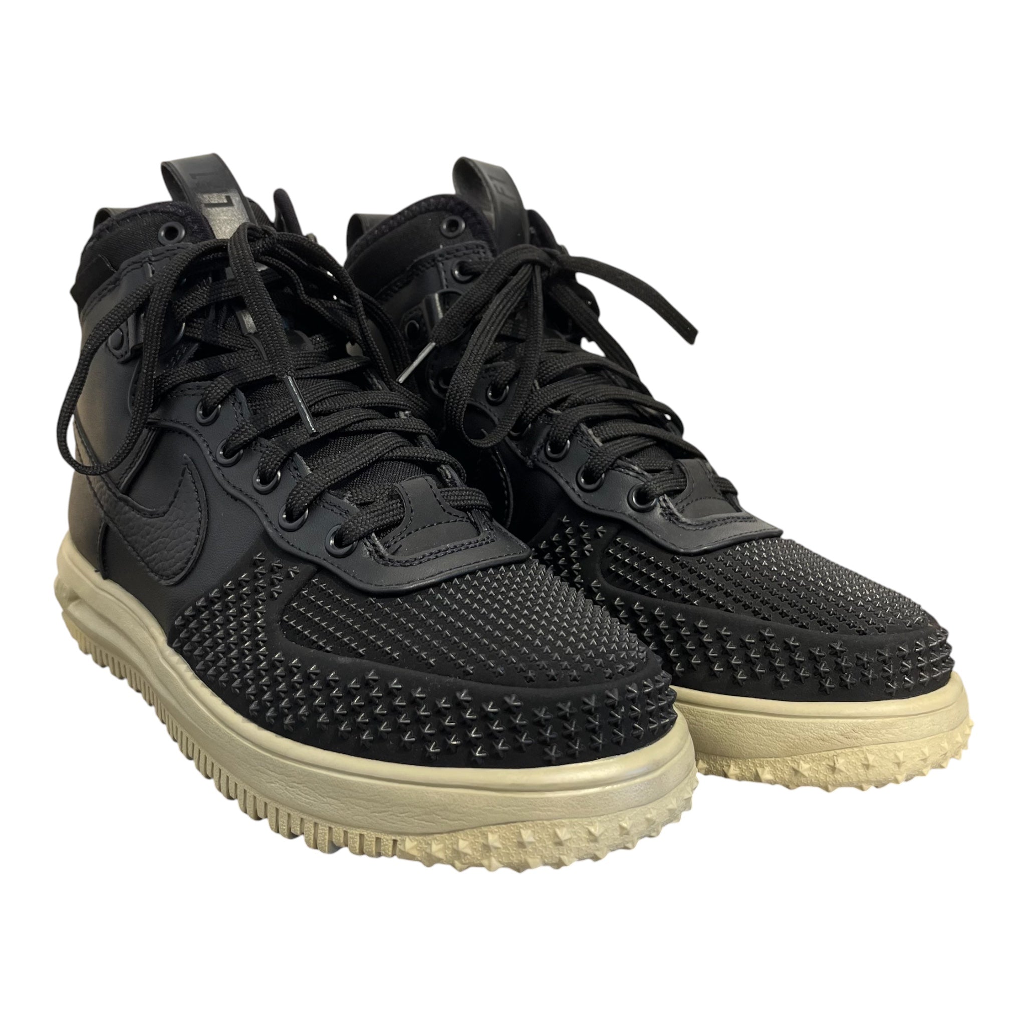 NIKE/Hi-Sneakers/US 8.5/Leather/BLK/LUNAR FORCE 1 DUCKBOOT view 1