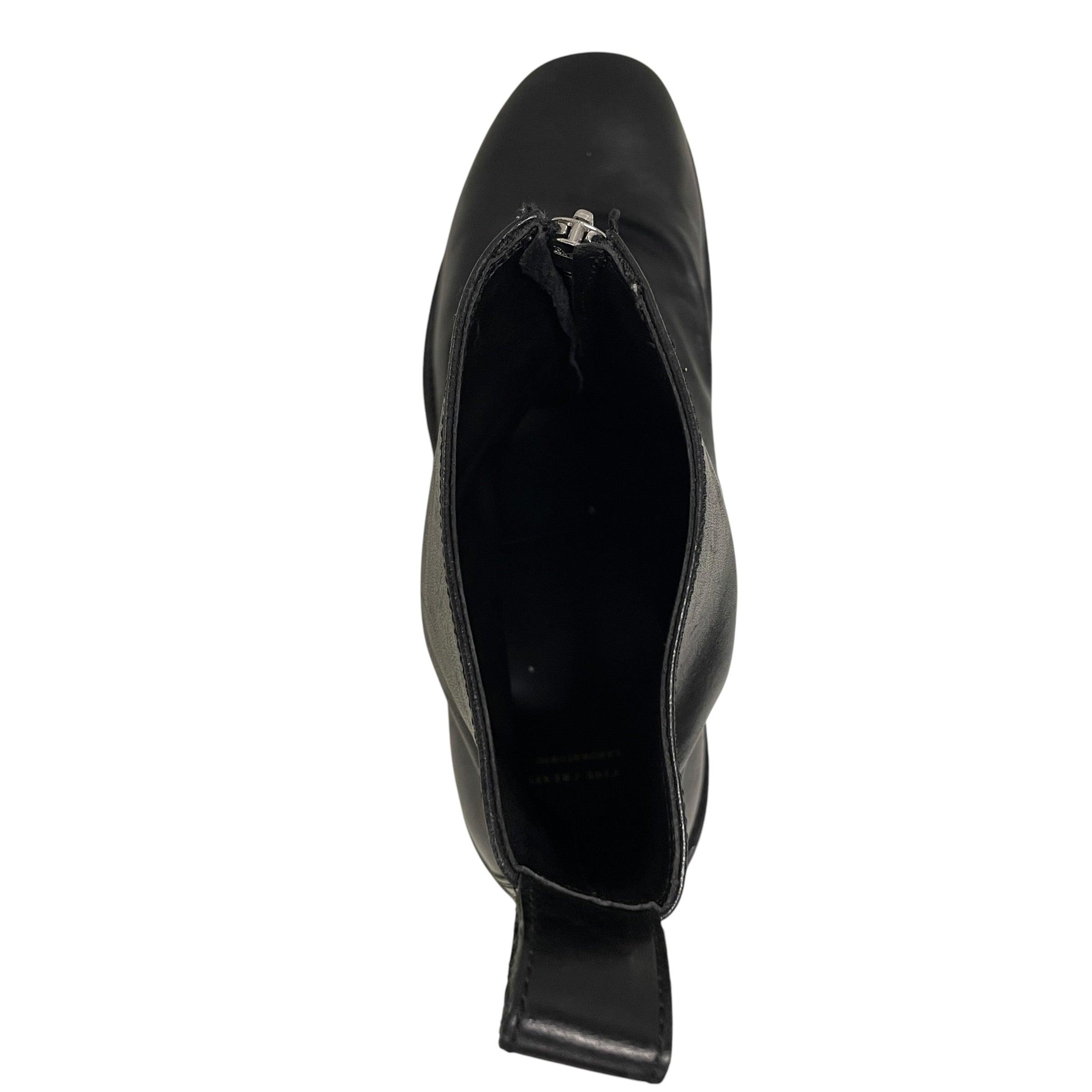 OFFICINE CREATIVE/vibram/Boots/US 13/Leather/BLK/FRONT ZIP view 3