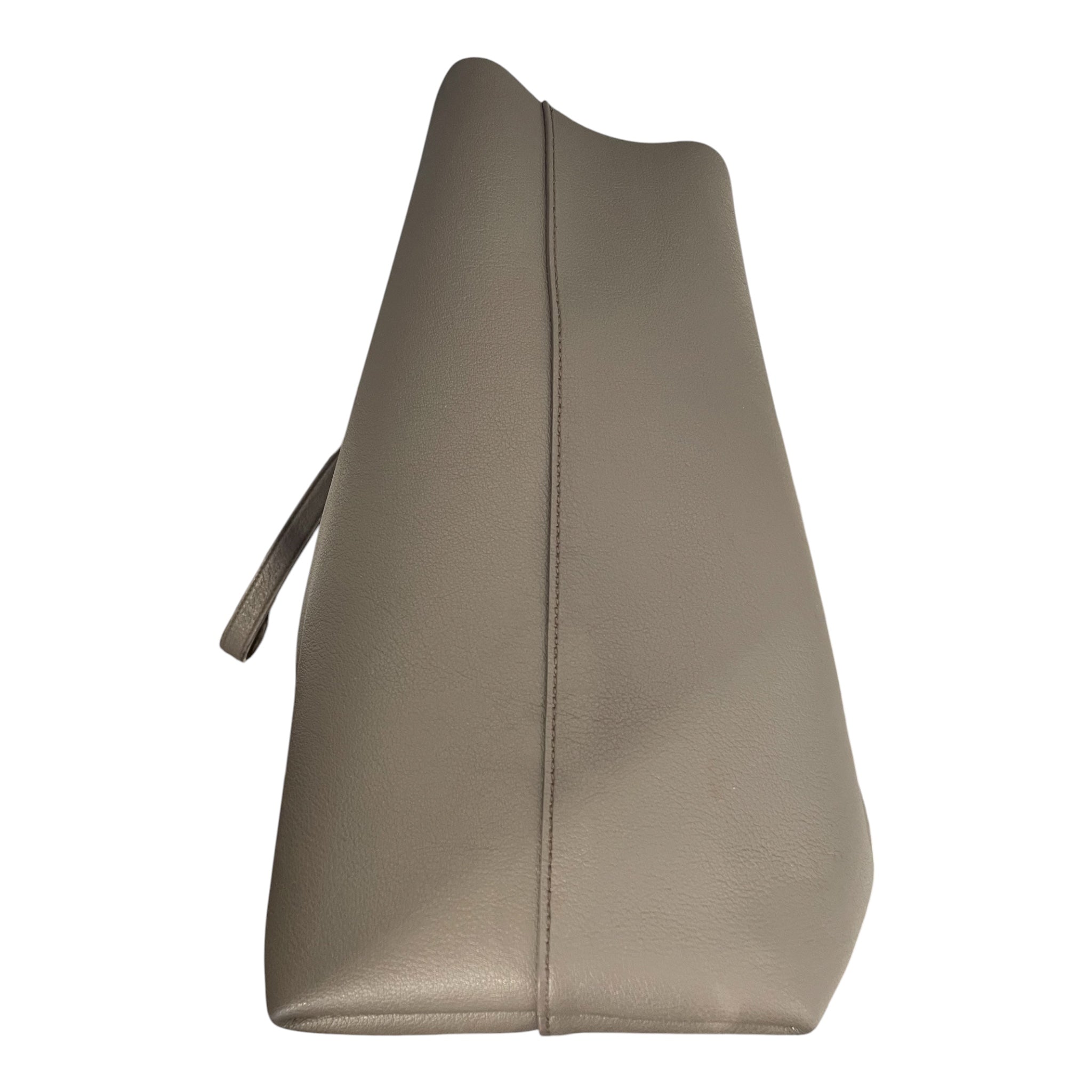 SAINT LAURENT/Tote Bag/Leather/GRY/leather large tote view 7