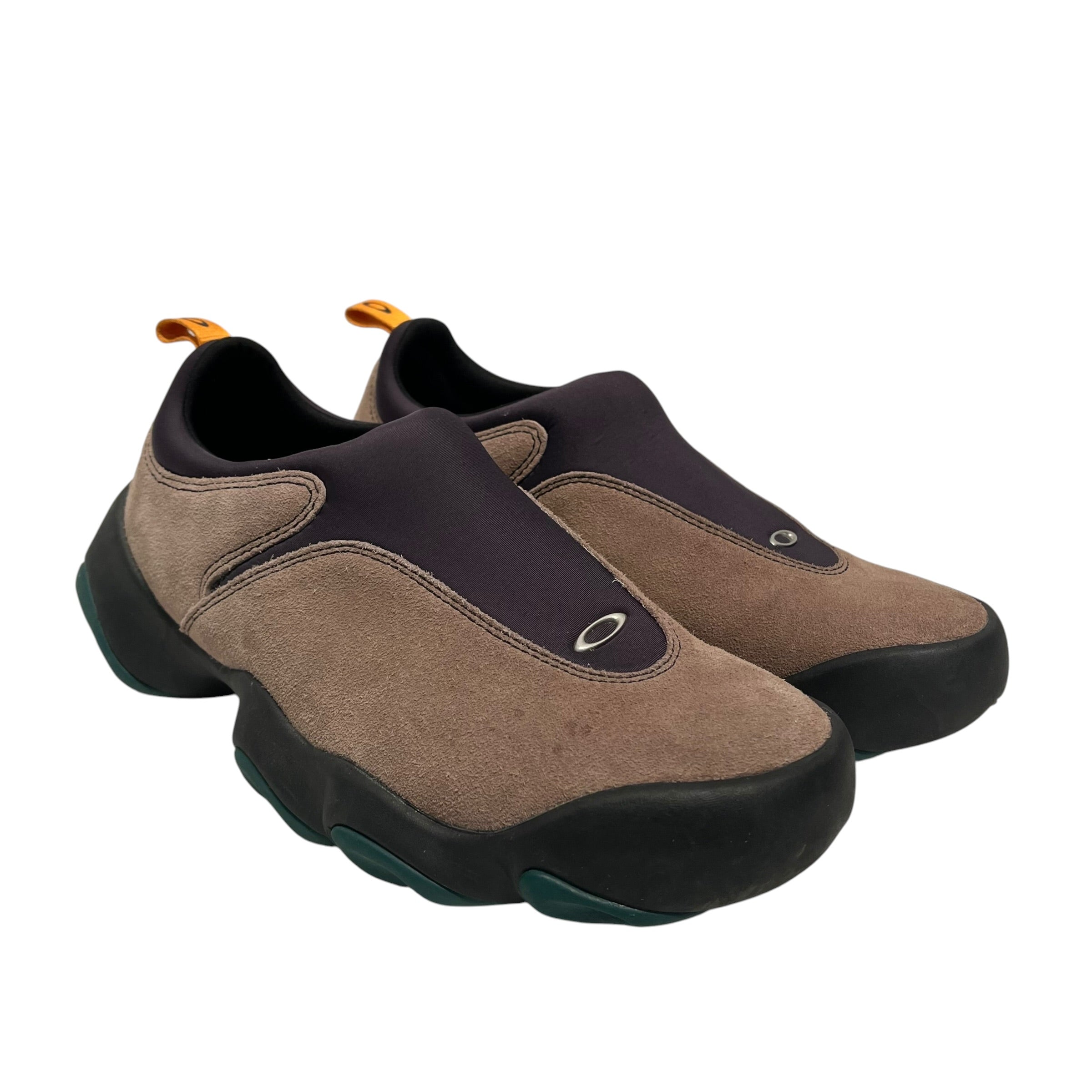 OAKLEY/Low-Sneakers/US 10.5/Suede/CML/Slip-on/factory team flesh braid dead view 1